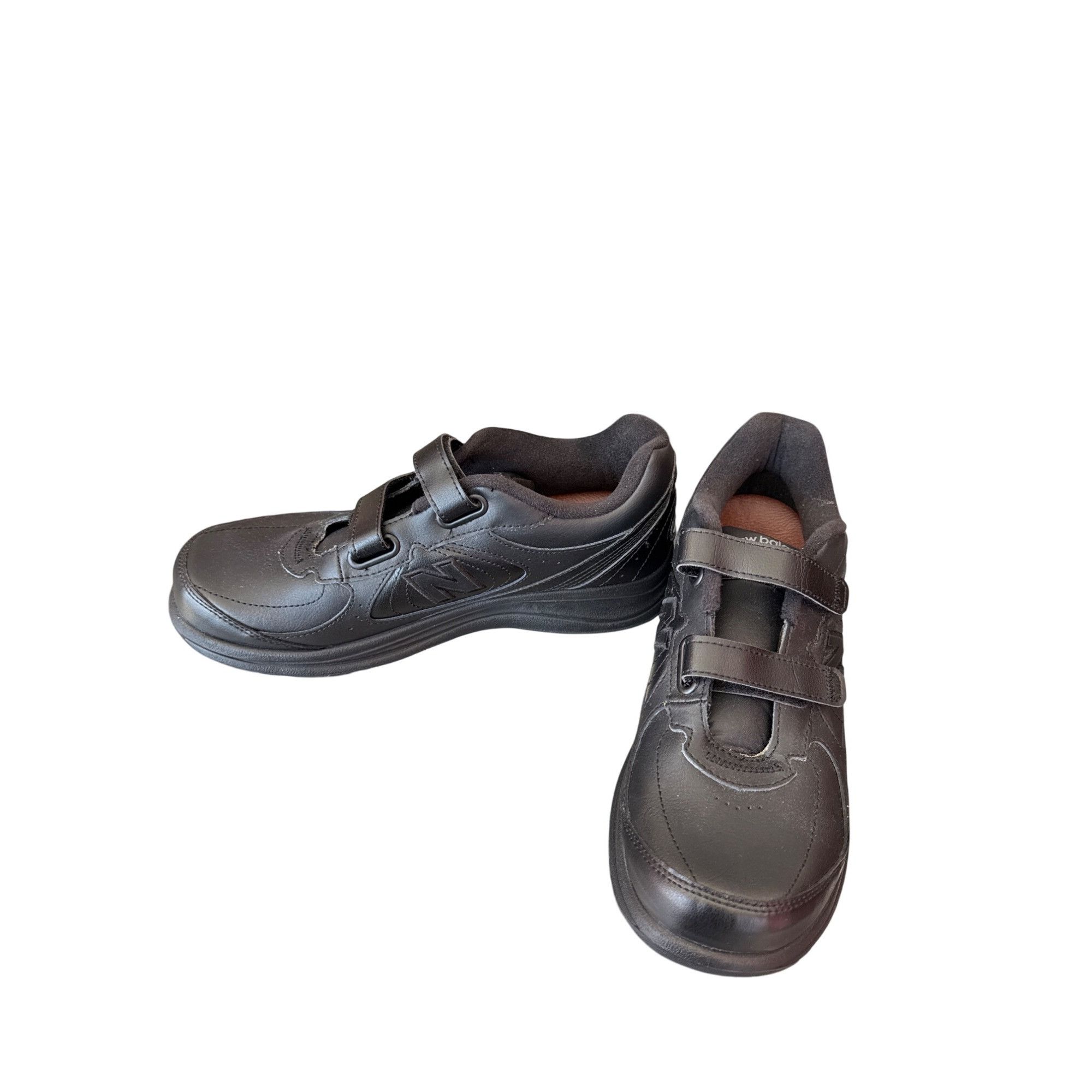 New Balance New Balance 577 Mens Black Leather ortho walking sneakers 10 Size US 10 / EU 43 - 2 Thumbnail