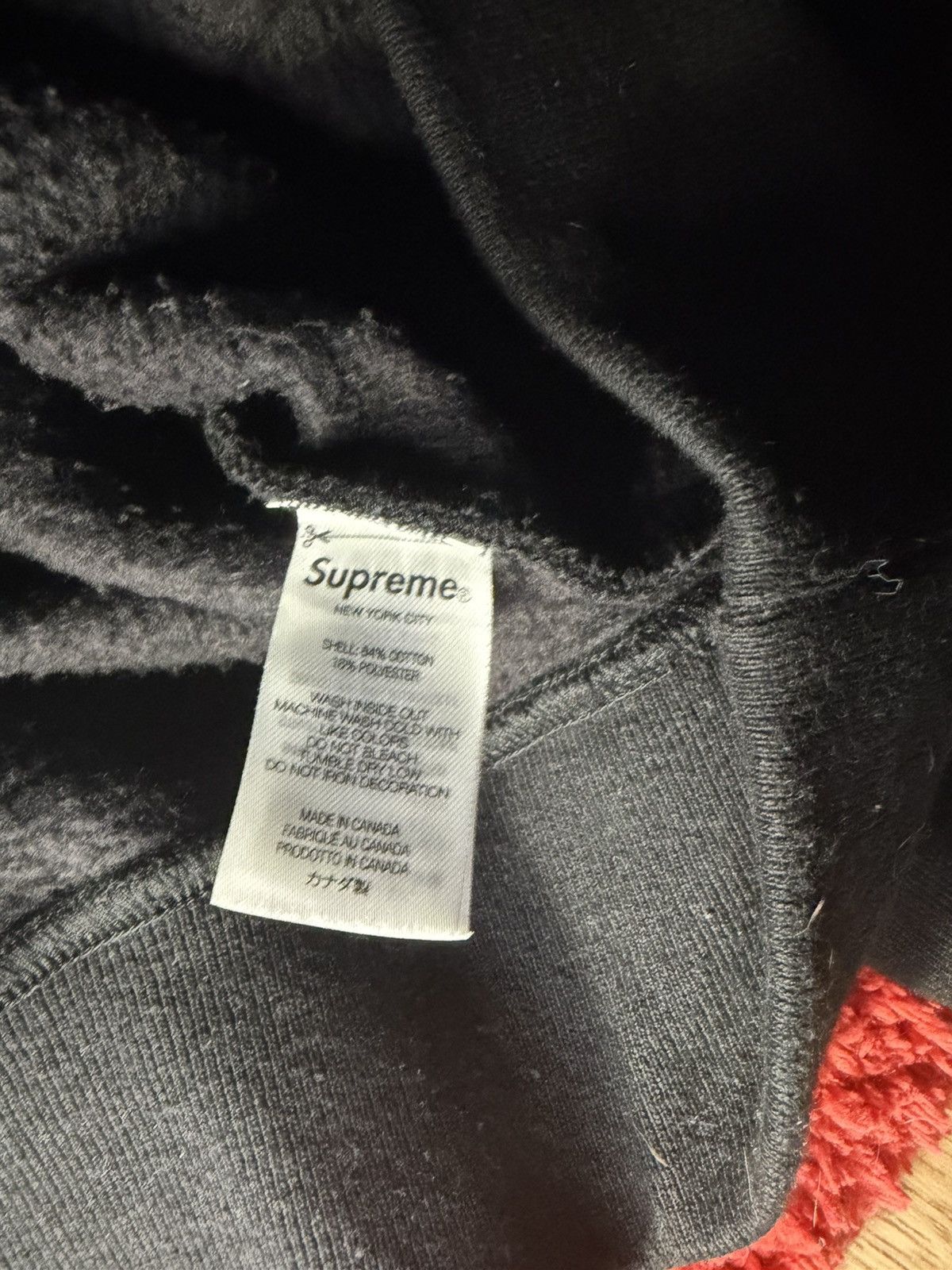 Supreme Supreme World Famous Micro Hooded Sweatshirt Black Size US M / EU 48-50 / 2 - 6 Thumbnail