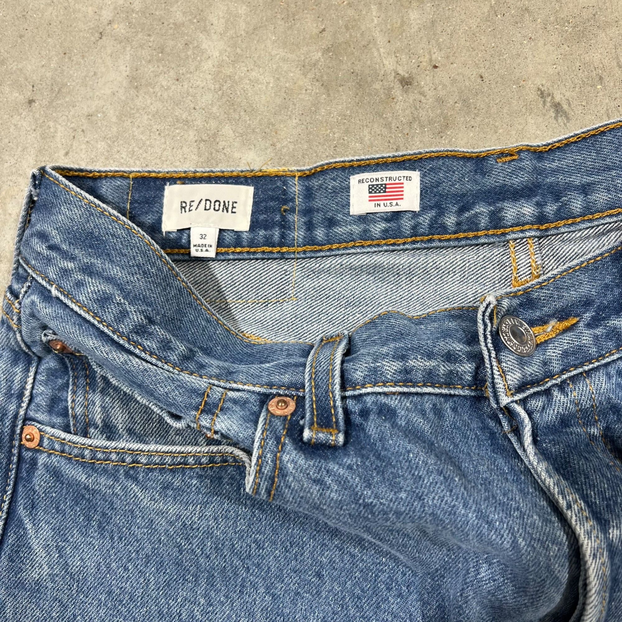 Levi's × RE/DONE $495 NWT RE/DONE x LEVI'S MEN'S THE BIG BOY JEANS SZ 32 Size US 32 / EU 48 - 5 Thumbnail