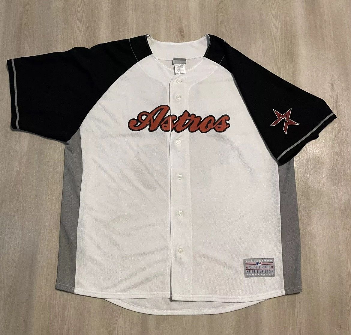 MLB × Vintage Vintage Houston Astros Carlos Lee Jersey Mens 2XL Size US XXL / EU 58 / 5 - 3 Thumbnail