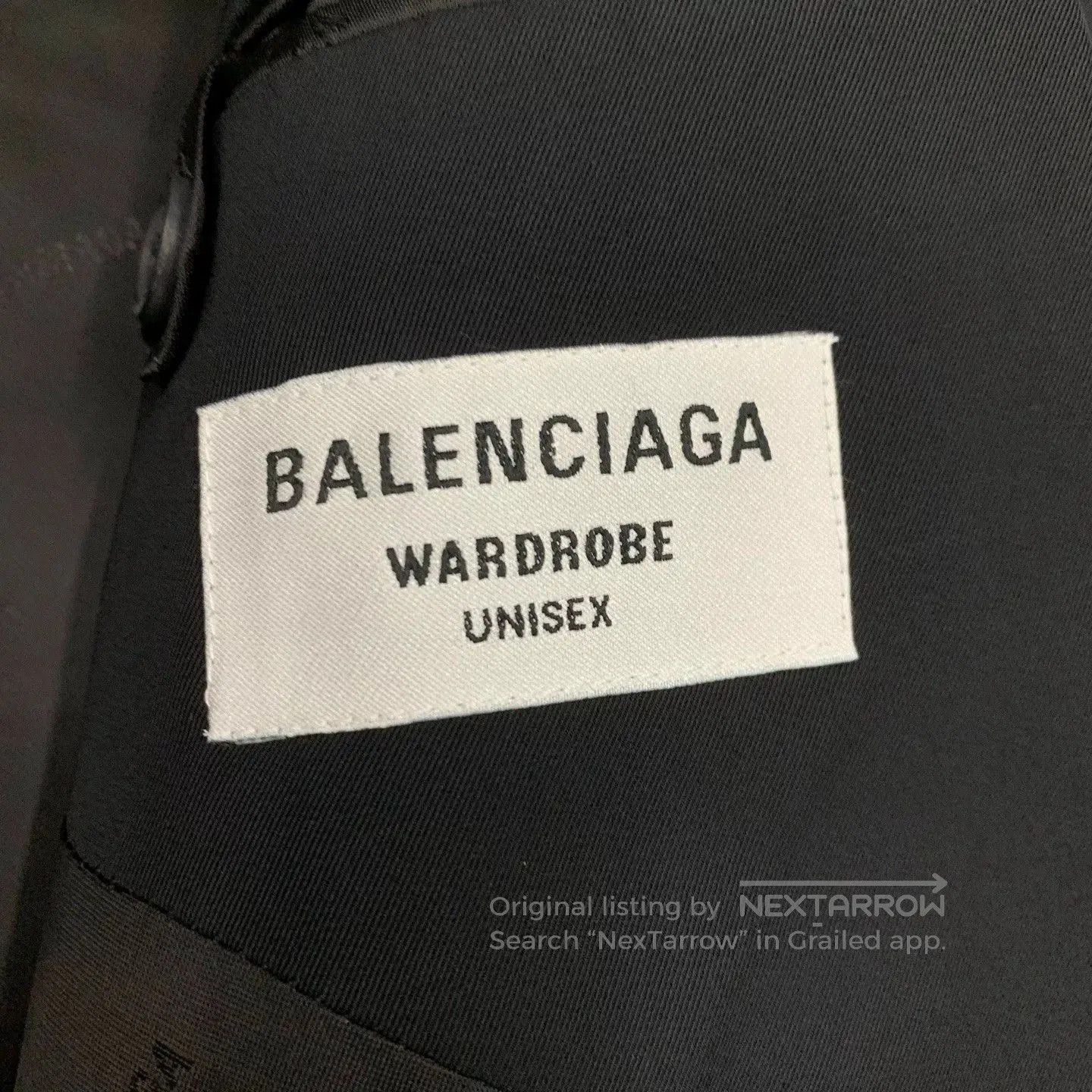 Balenciaga Balenciaga Black Sleeve Badge Blazer. Size US S / EU 44-46 / 1 - 6 Thumbnail