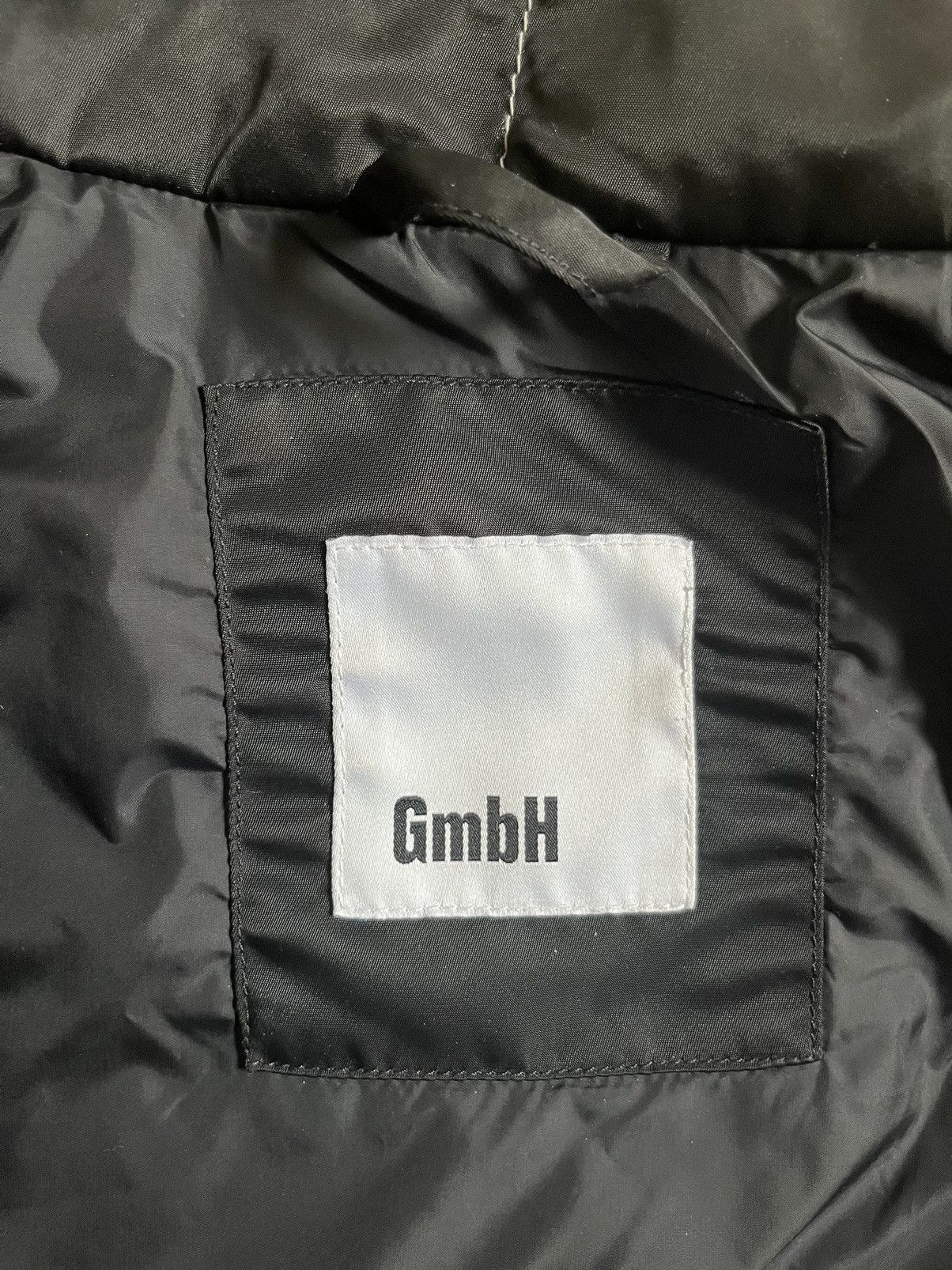 GmbH GmbH x Browns Harris High Neck Embroidered Puffer Jacket Size L / US 10 / IT 46 - 10 Thumbnail