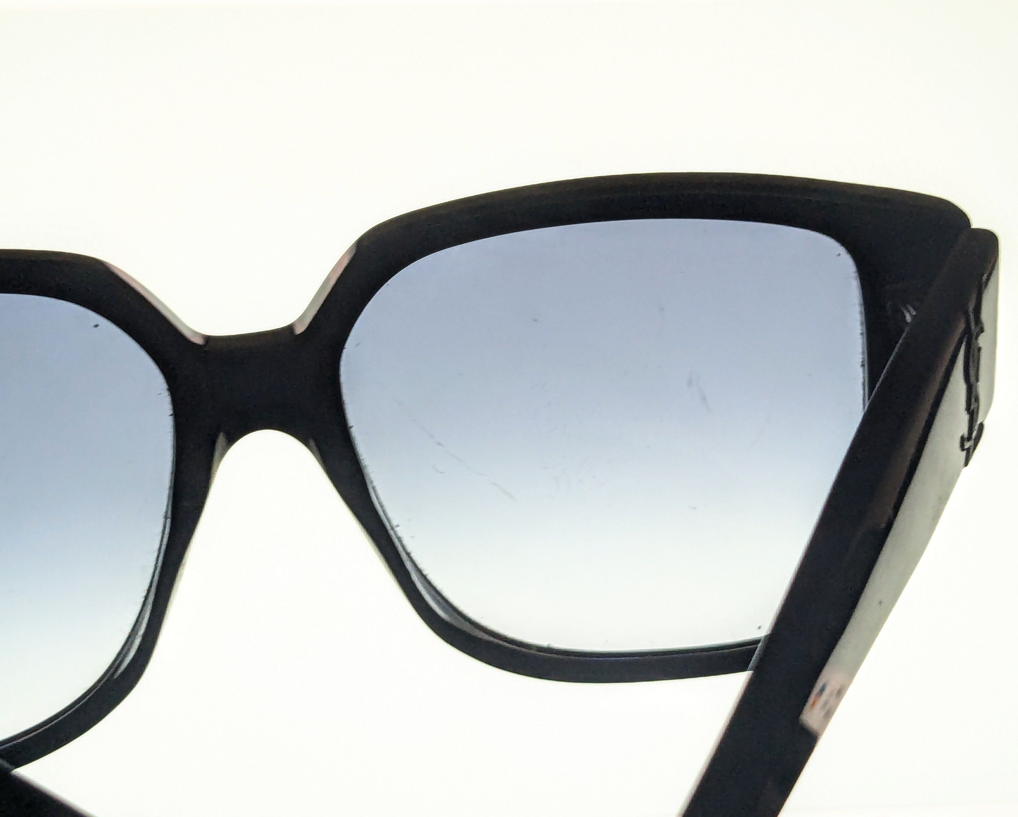 Saint Laurent Paris SAINT LAURENT Sunglasses SL M9N Black Square Blue Size ONE SIZE - 13 Thumbnail