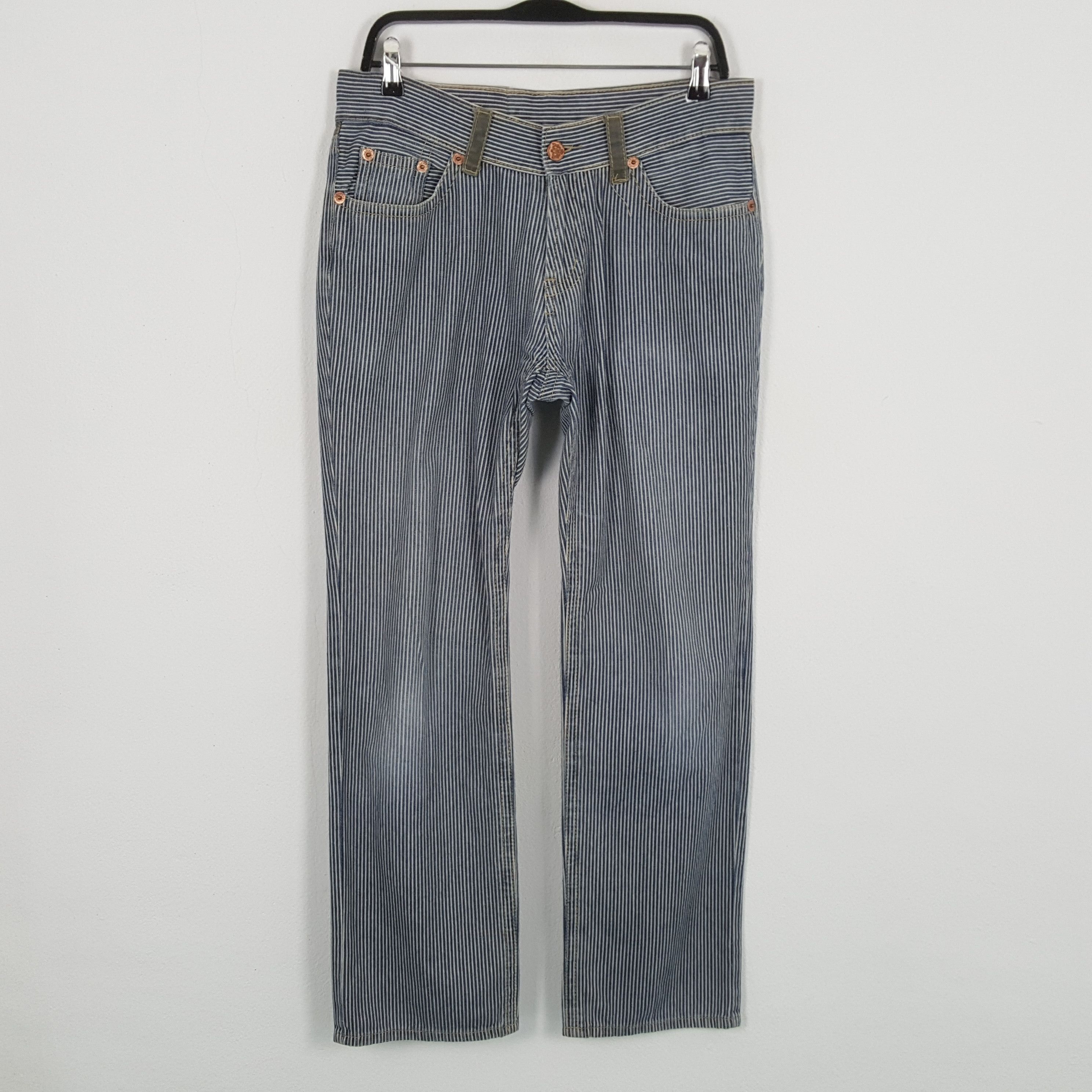 Japanese Brand EVISU Japanese Brand Streetwear Style Daicock Design Jeans Size US 31 - 4 Thumbnail