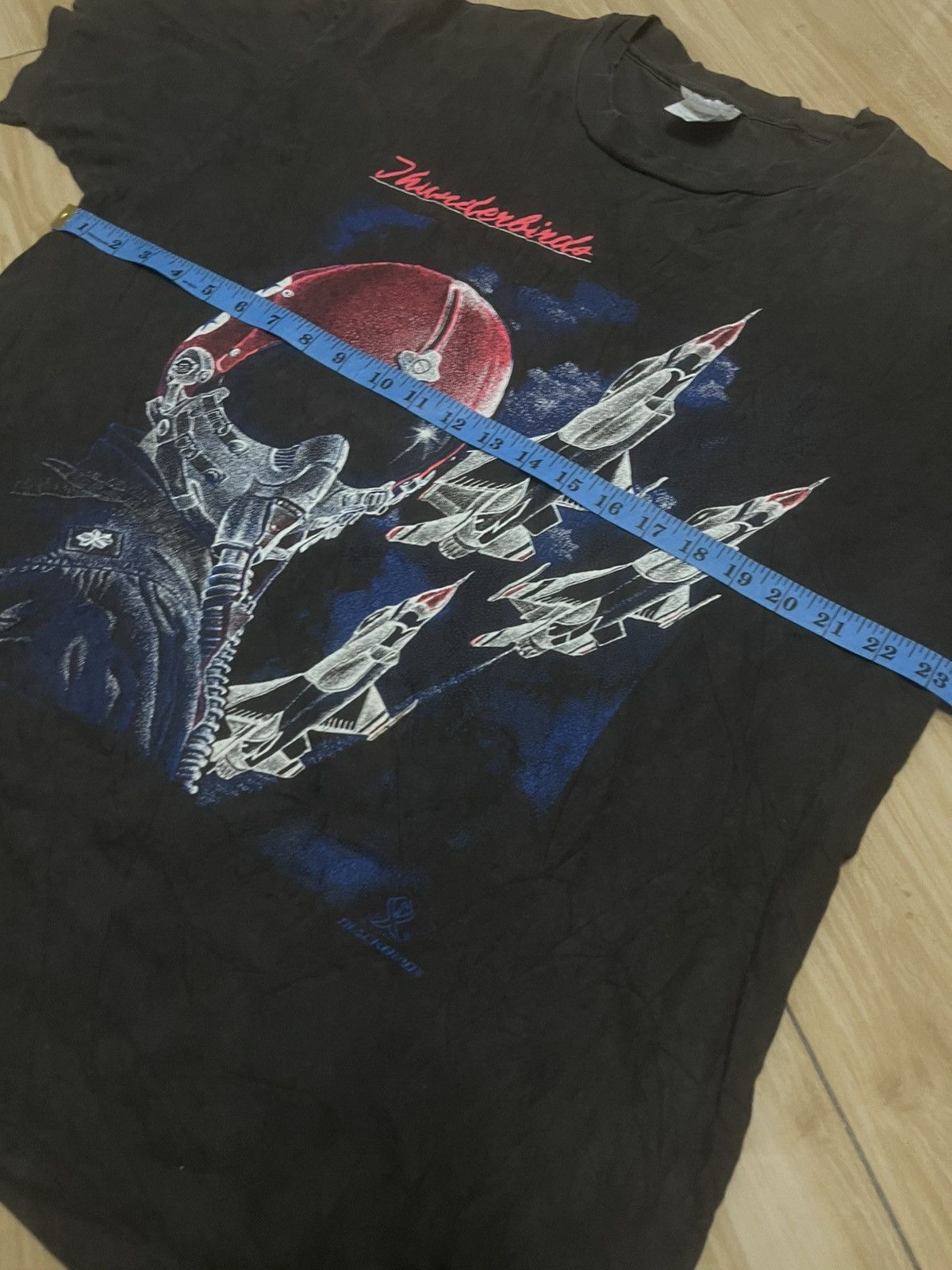 Vintage Thunderbirds pilot vintage 1992 Size US XL / EU 56 / 4 - 6 Thumbnail