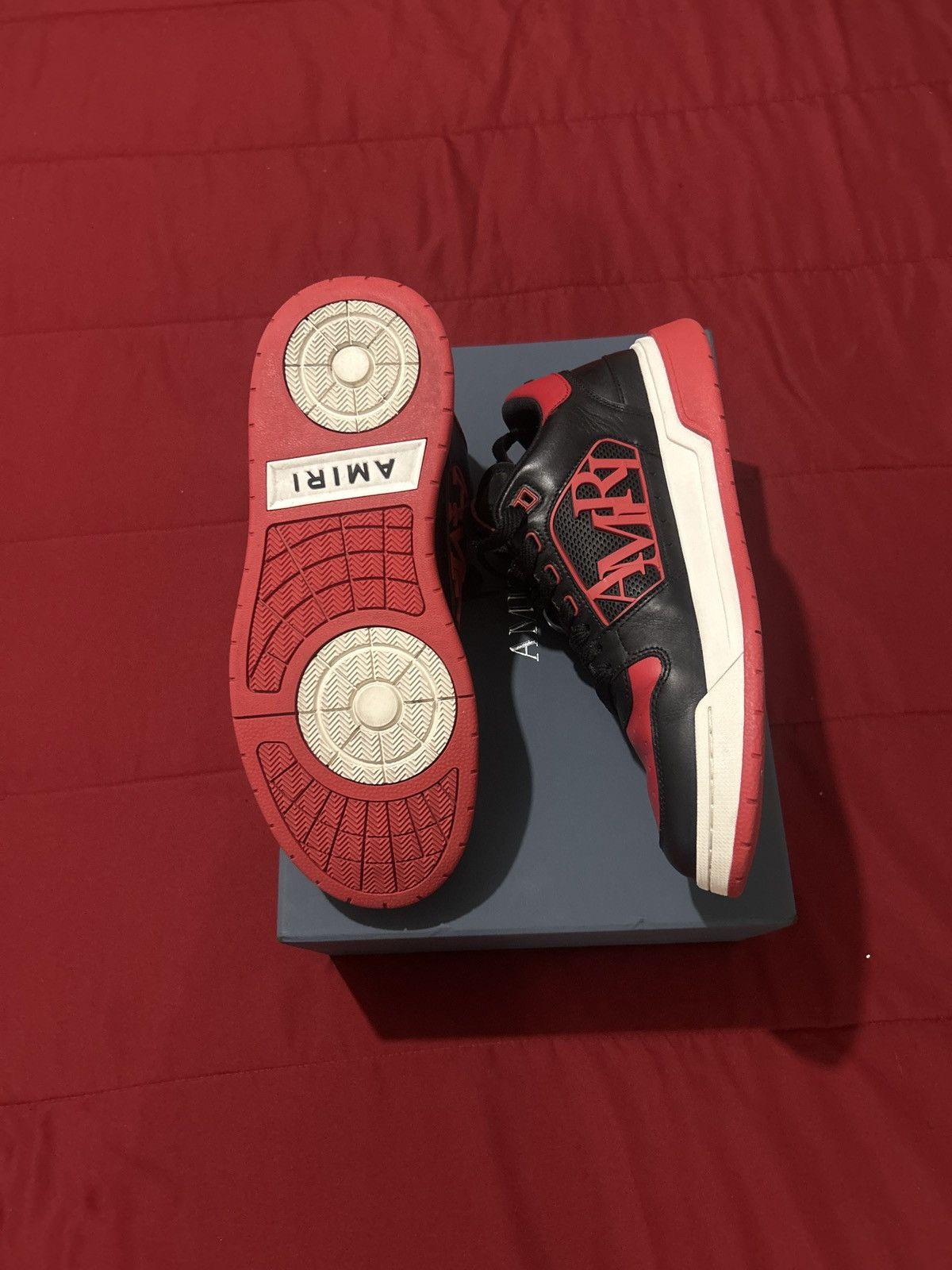 Amiri Amiri Classic Low True Red Size US 11 / EU 44 - 6 Thumbnail
