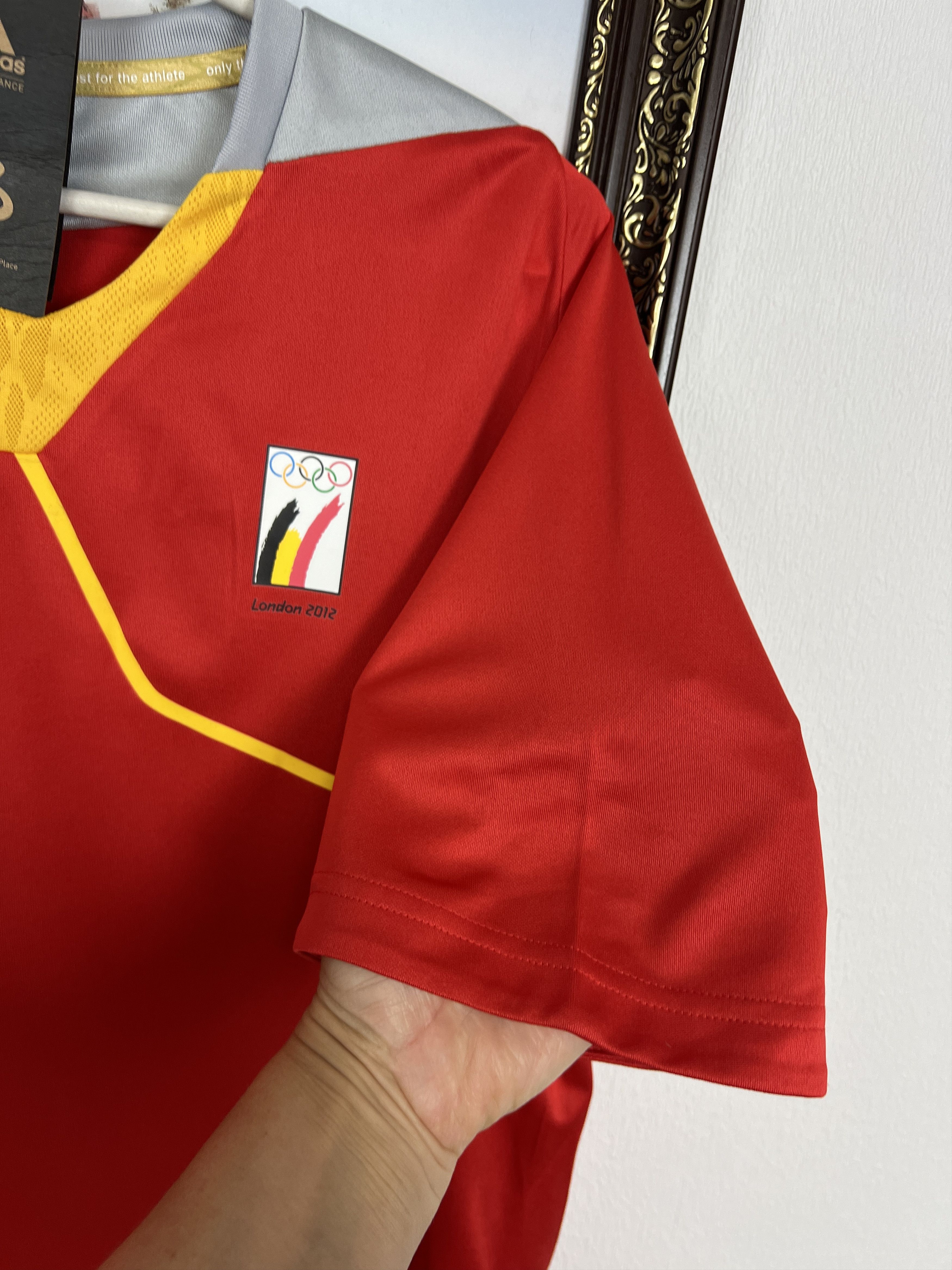 Adidas Adidas Belgium Olympics National Team Shirt Train Tee Hype Size US L / EU 52-54 / 3 - 4 Thumbnail