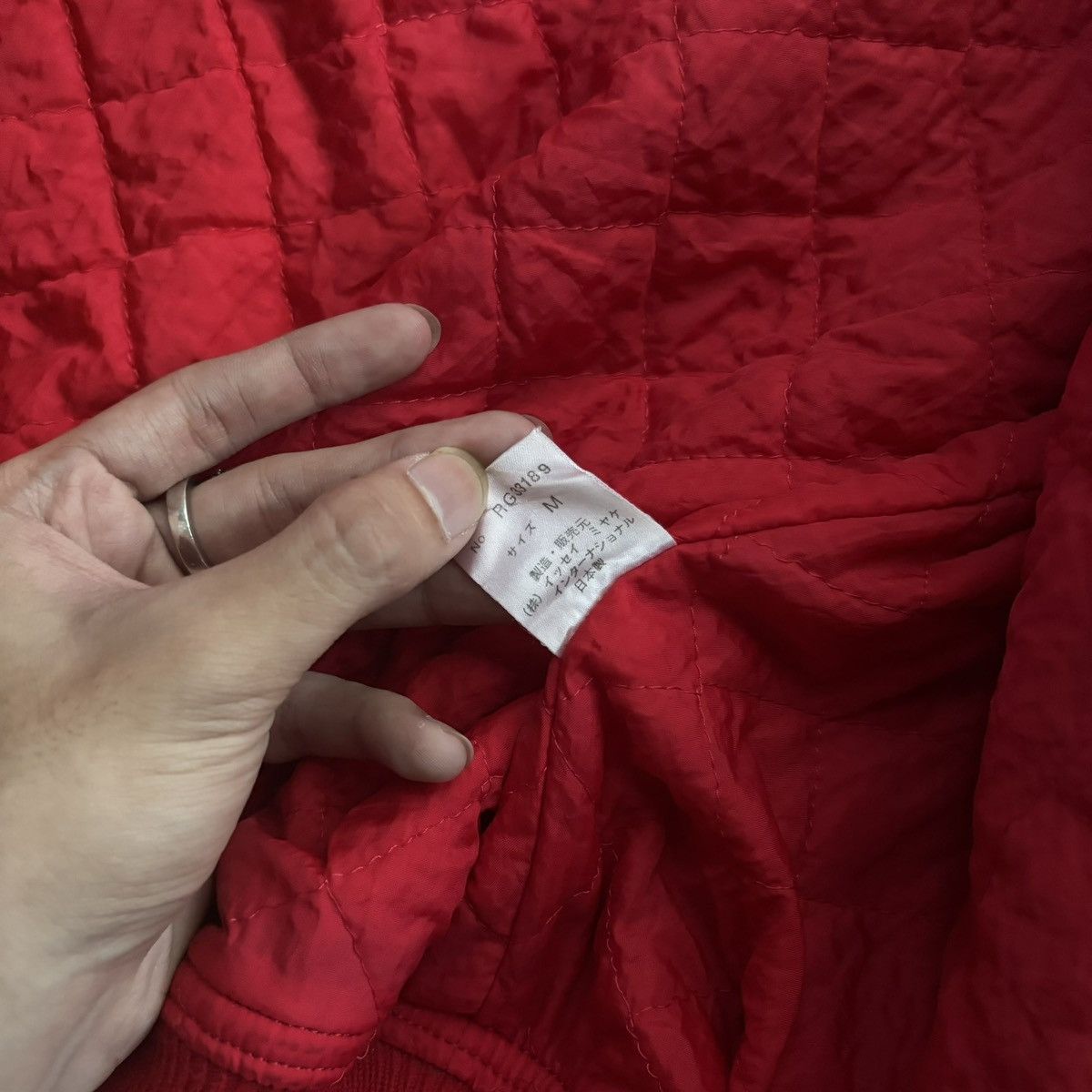 Issey Miyake Issey Miyake IS Care Label Wool Bomber Jacket Size US M / EU 48-50 / 2 - 7 Thumbnail