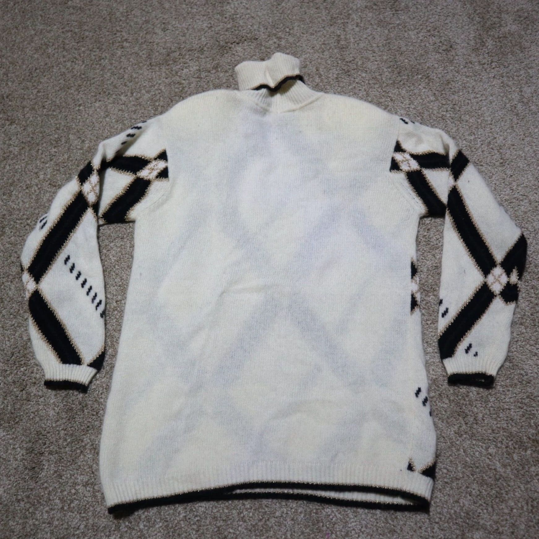 Vintage Jeanne Pierre Orange Pullover Sweater Women's Medium 3/4 Sleeve Size M / US 6-8 / IT 42-44 - 8 Thumbnail