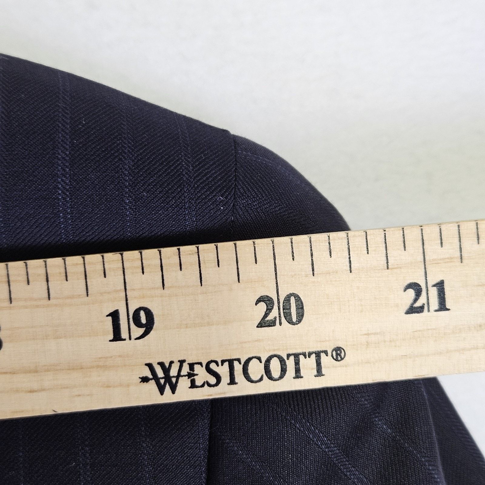 Canali Canali Blazer Black Super 120s Wool Italian Suit Jacket Size 42R - 18 Thumbnail