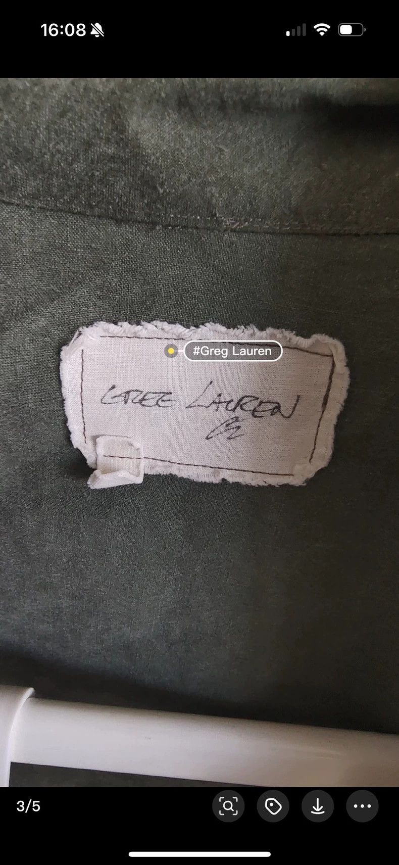 Greg Lauren greg lauren Green Taoist robe 2506-Nextarrow Size US M / EU 48-50 / 2 - 4 Thumbnail