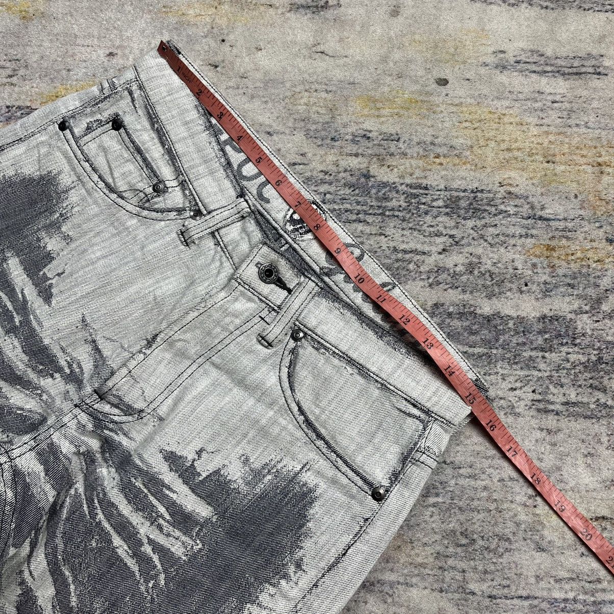 Issey Miyake AW2007 Issey Miyake A-poc Galaxy denim pants Size US 30 / EU 46 - 15 Thumbnail