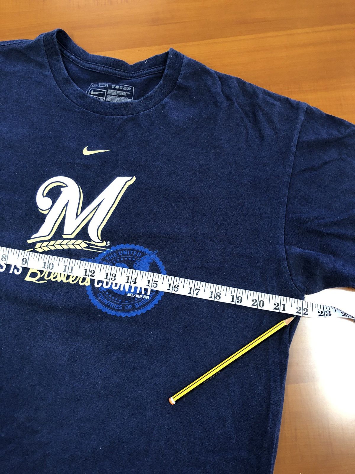 MLB Nike Milwaukee MLB T-Shirt Size US M / EU 48-50 / 2 - 18 Thumbnail