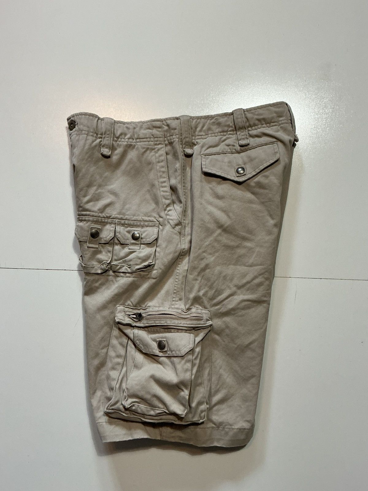 Polo Ralph Lauren Vintage Polo Ralph Lauren Paratrooper Fatigue Cargo Shorts Size US 33 - 4 Thumbnail