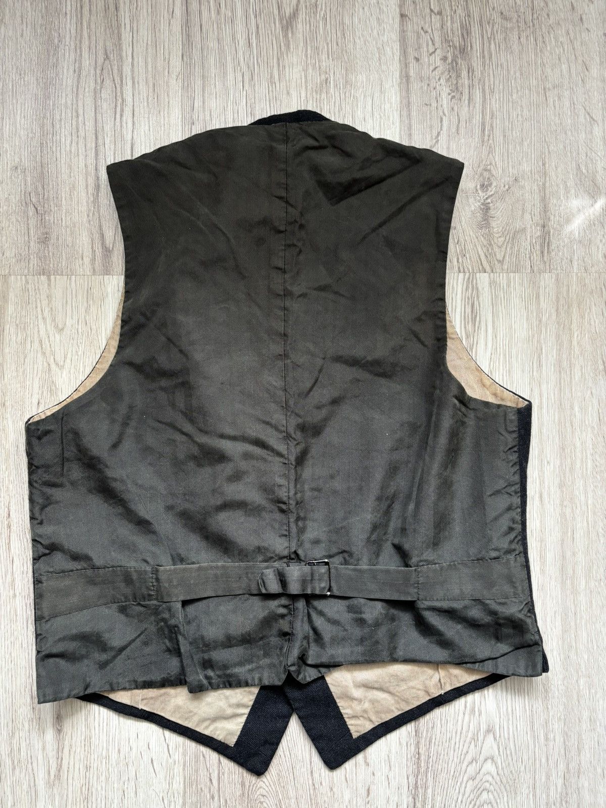 Japanese Brand Vintage Sakurai Tailor Nagoya Bespoke Vest 1960s Japan Size US S / EU 44-46 / 1 - 7 Thumbnail