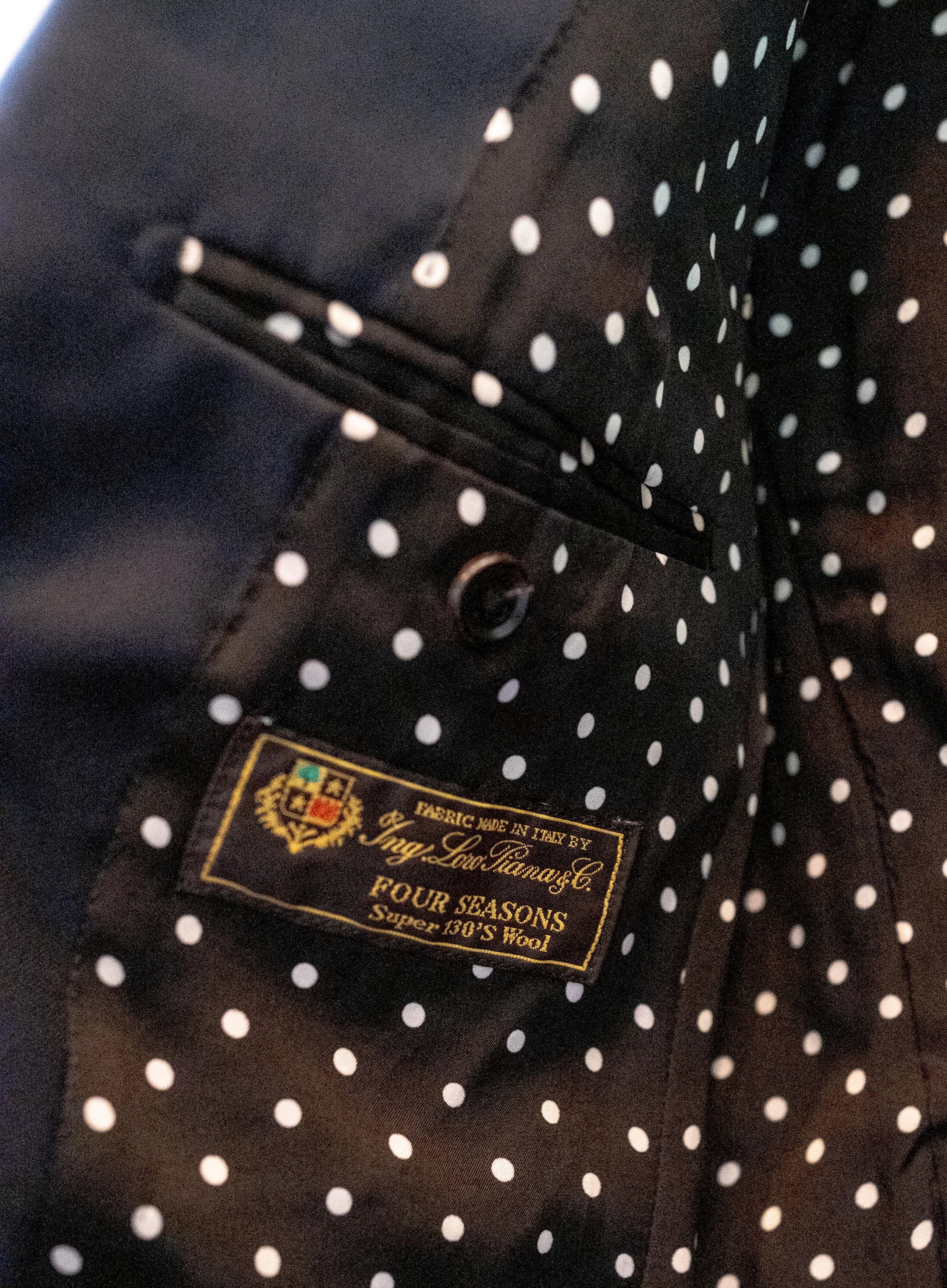 Wacko Maria Super 130's Wool - Loro Piana Mill - Notch Lapel Blazer Size 36R - 5 Thumbnail
