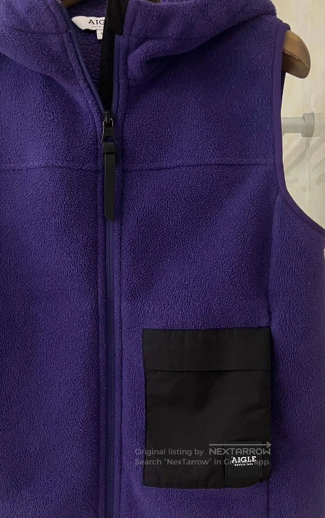 Aigle Aigle Women's Purple Vest Size 36. Size XS / US 0-2 / IT 36-38 - 5 Thumbnail