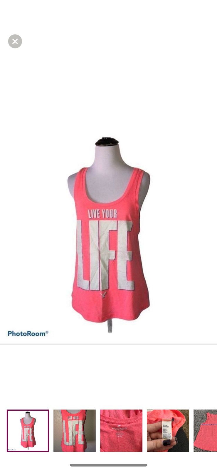 American Eagle Outfitters American eagle outfitters small graphic tank top Size S / US 4 / IT 40 - 1 Thumbnail