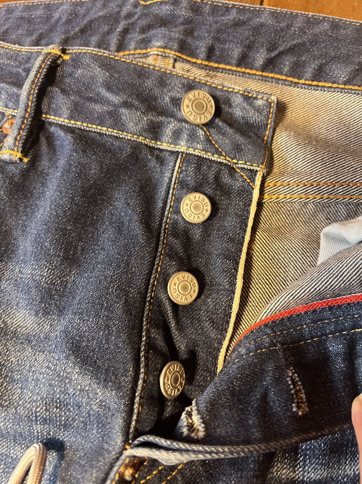 Evisu Evisu Daicock Denim Pants Size US 34 / EU 50 - 10 Thumbnail