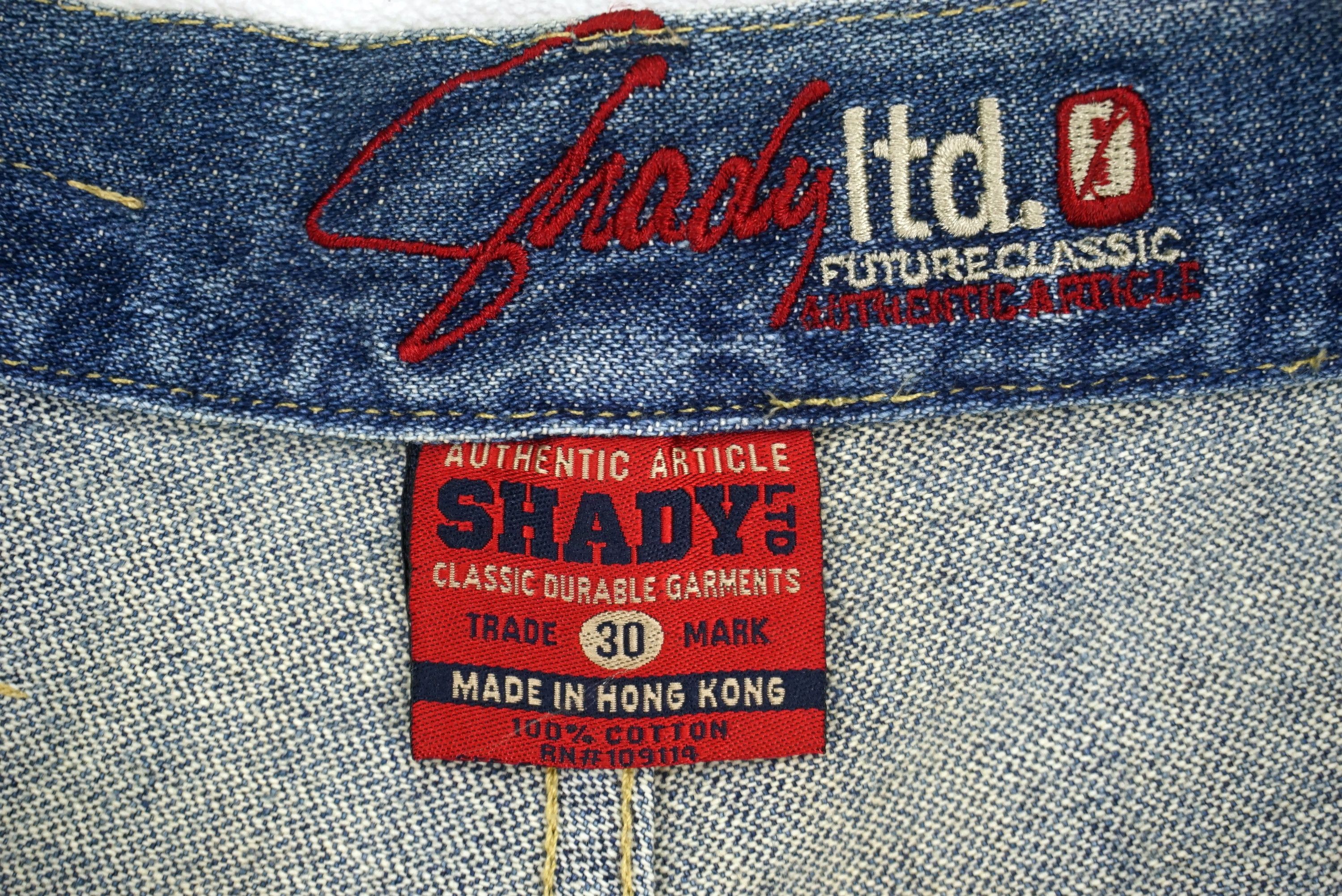 Eminem Vintage Shady Jeans fits W31xL31.5 Y2K Hip Hop Denim Size US 30 / EU 46 - 7 Thumbnail