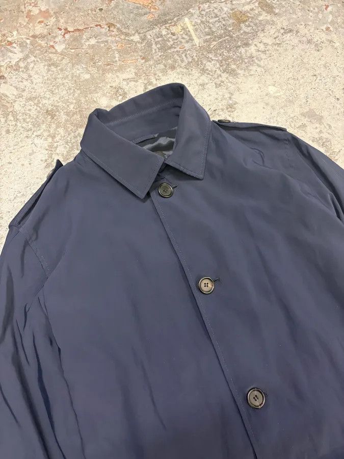 Prada AW2008 Prada Navy Nylon Belted Trench Jacket Size US M / EU 48-50 / 2 - 5 Thumbnail