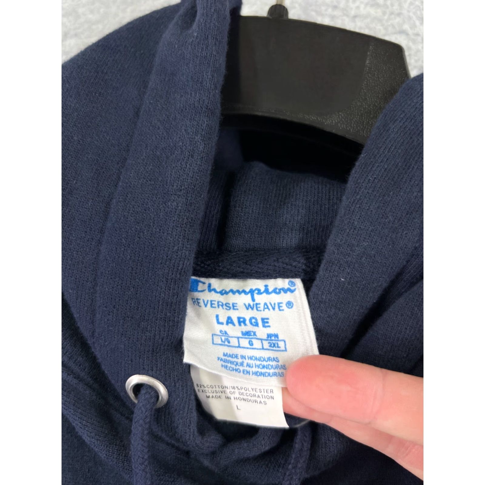 Champion Champion Hoodie Men's Large Blue I Love Lucy Being The Ricardos Crew Neck Zip PULLOVER Logo 90s? Size US L / EU 52-54 / 3 - 7 Thumbnail