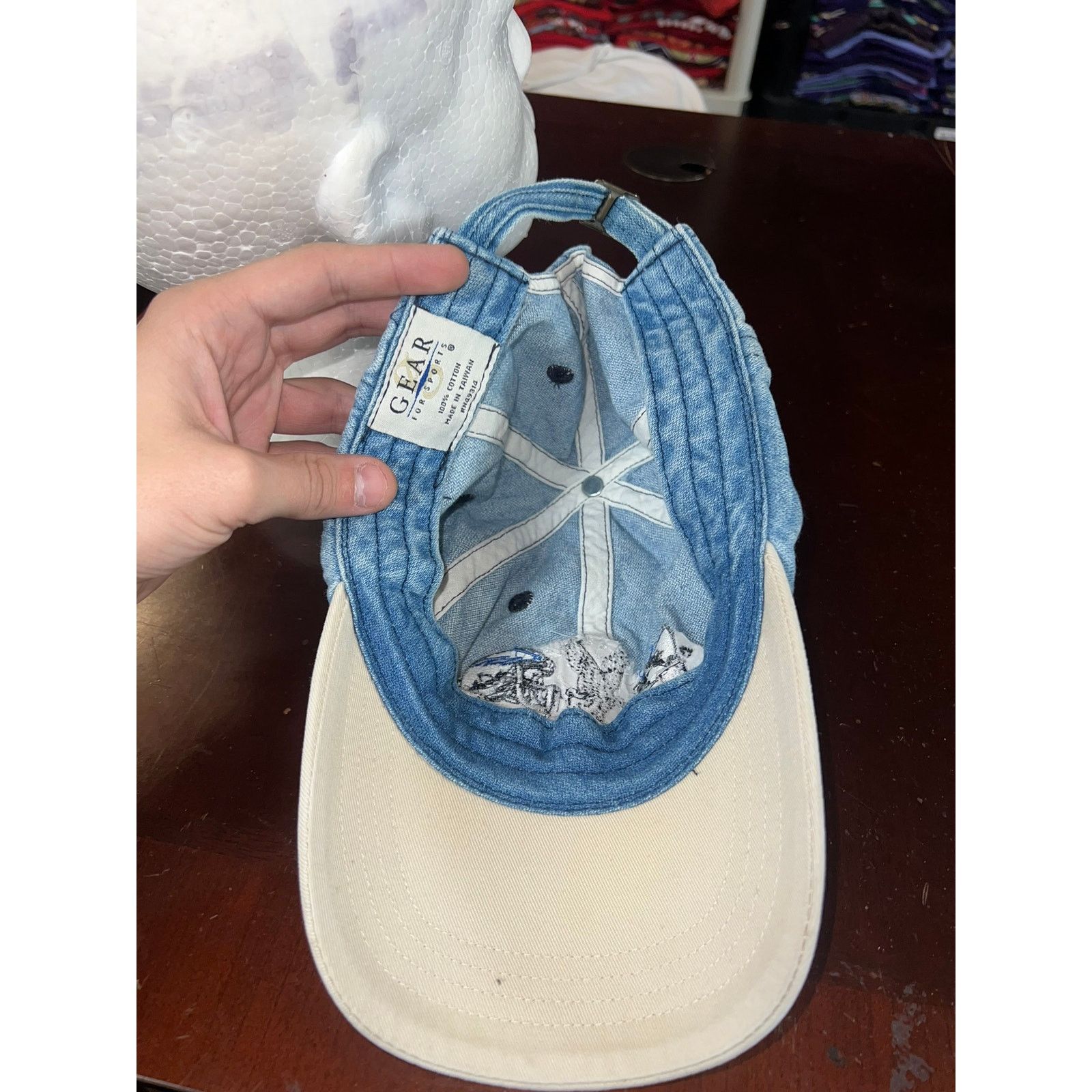 Gear for Sports Gear For Sports Air Force Falcons Hat Football Cap Denim Size ONE SIZE - 7 Thumbnail