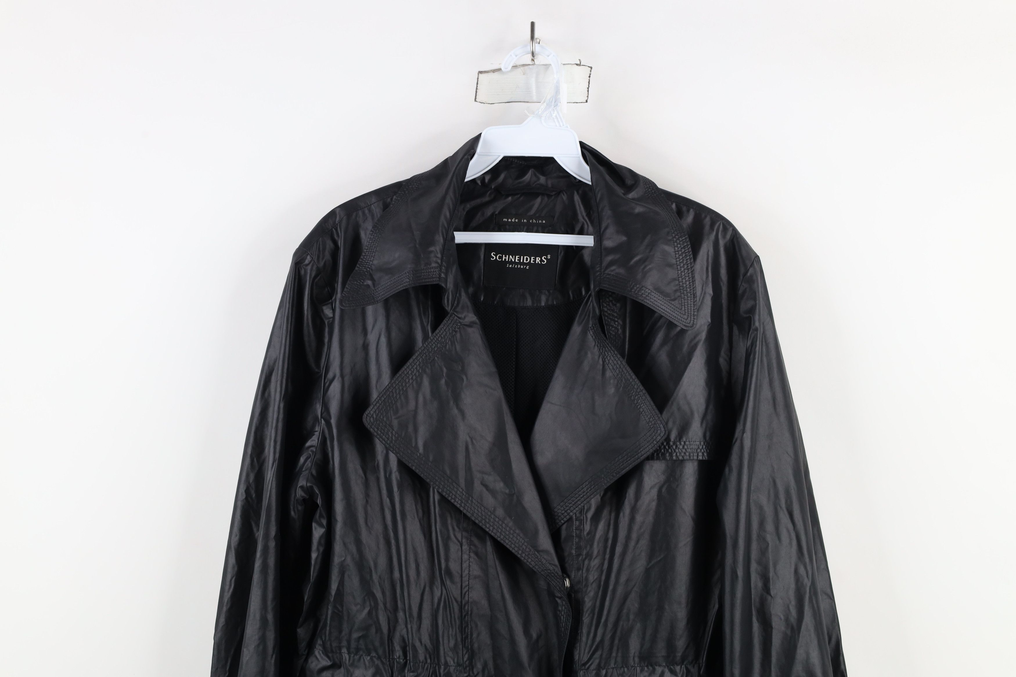 Vintage Schneiders Salzburg Trench Coat Rain Jacket Windbreaker Size XS / US 0-2 / IT 36-38 - 2 Thumbnail