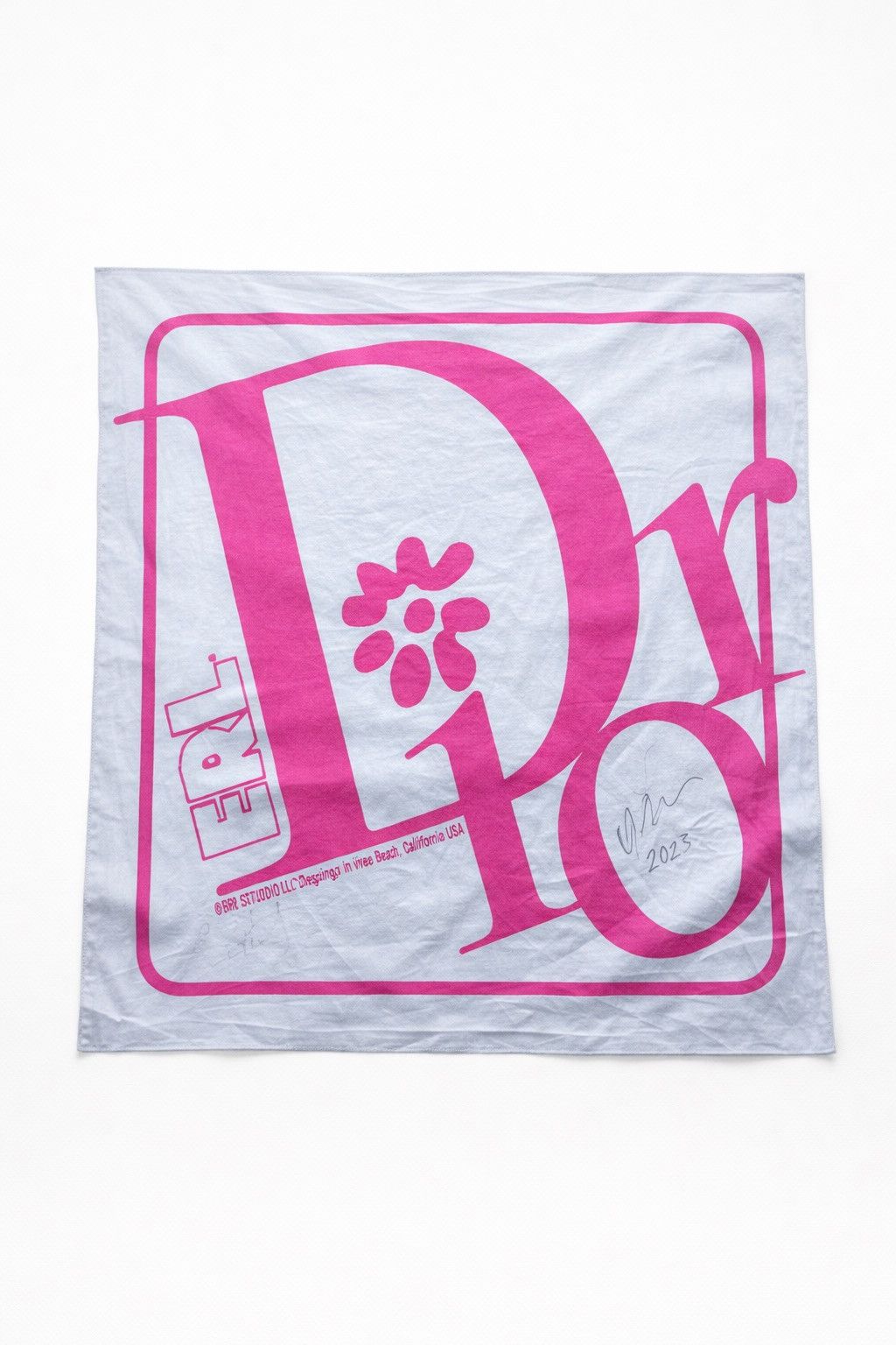 Dior × ERL Dior Erl Eli Russell Linnetz Bandana Kim Jones Autograph Size ONE SIZE - 1 Thumbnail