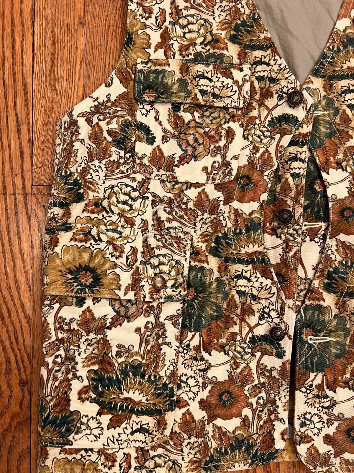 Aime Leon Dore Aime Leon Dore Men’s SS22 Floral Field Vest Size US M / EU 48-50 / 2 - 3 Thumbnail