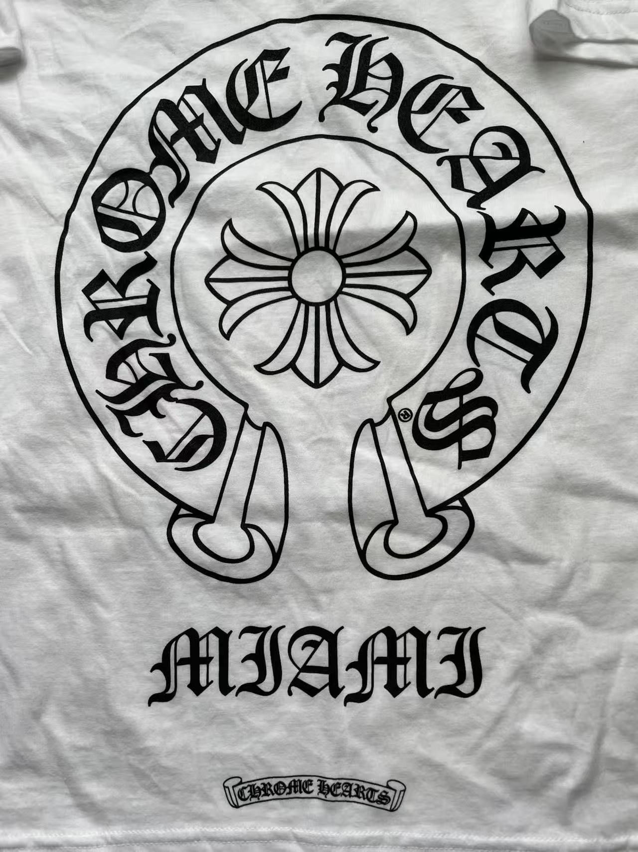 Chrome Hearts Chrome Hearts Miami Exclusive Horseshoe Short Sleeve Tee Size XL / US 12-14 / IT 48-50 - 3 Thumbnail