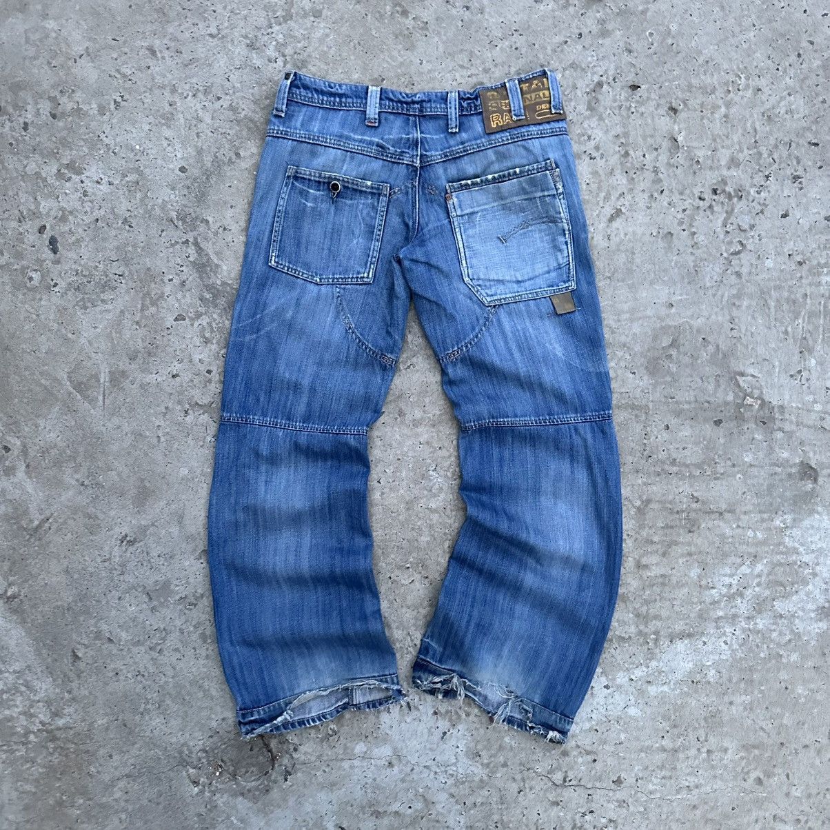 G-Star Vintage Ultra Rare G-Star Raw Jeans Size W30xL32 Crazy Fit Size US 30 / EU 46 - 12 Thumbnail