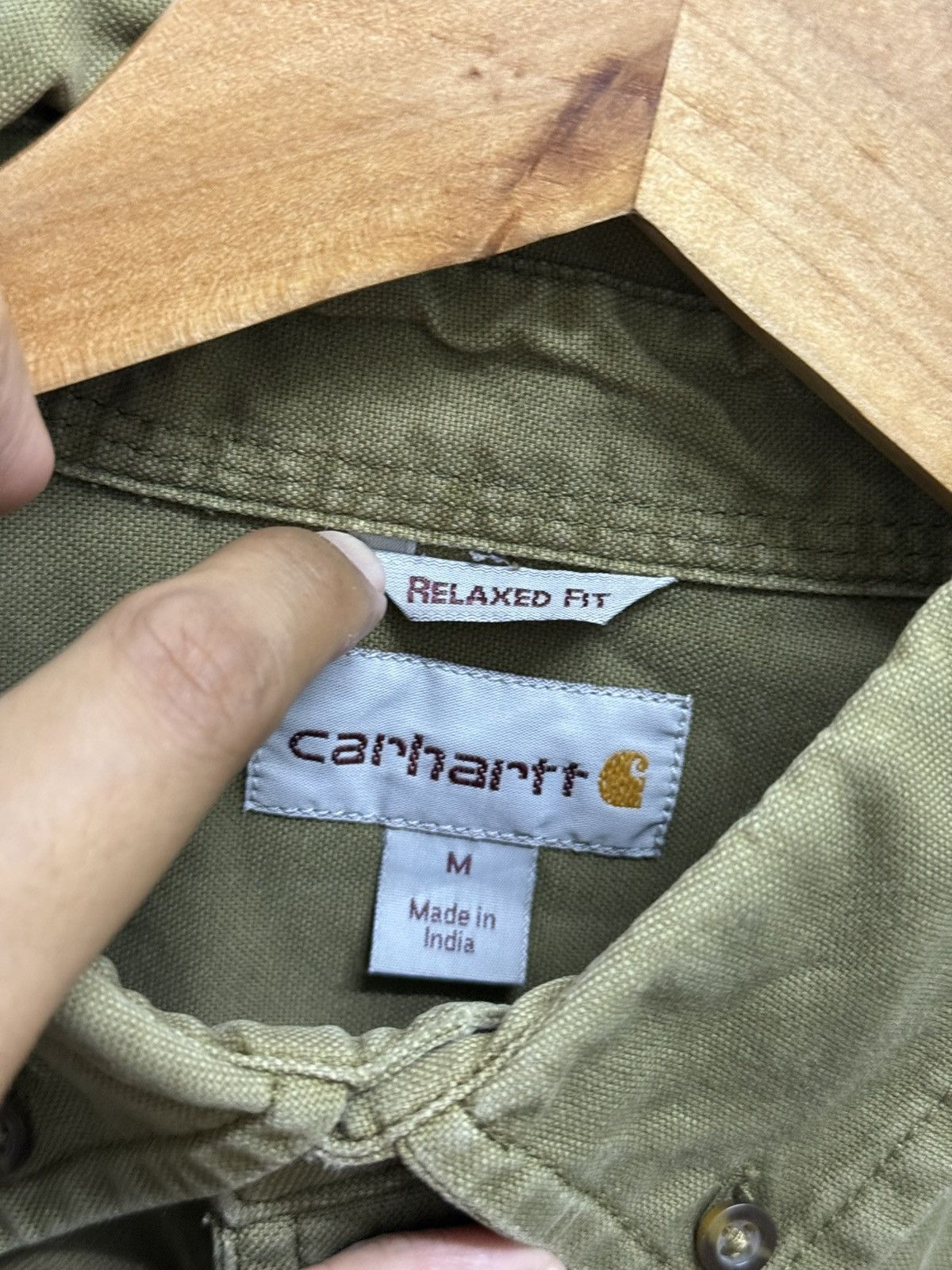 Carhartt Distressed Carhartt Cargo Pocket Button Up Shirt Size US M / EU 48-50 / 2 - 5 Thumbnail