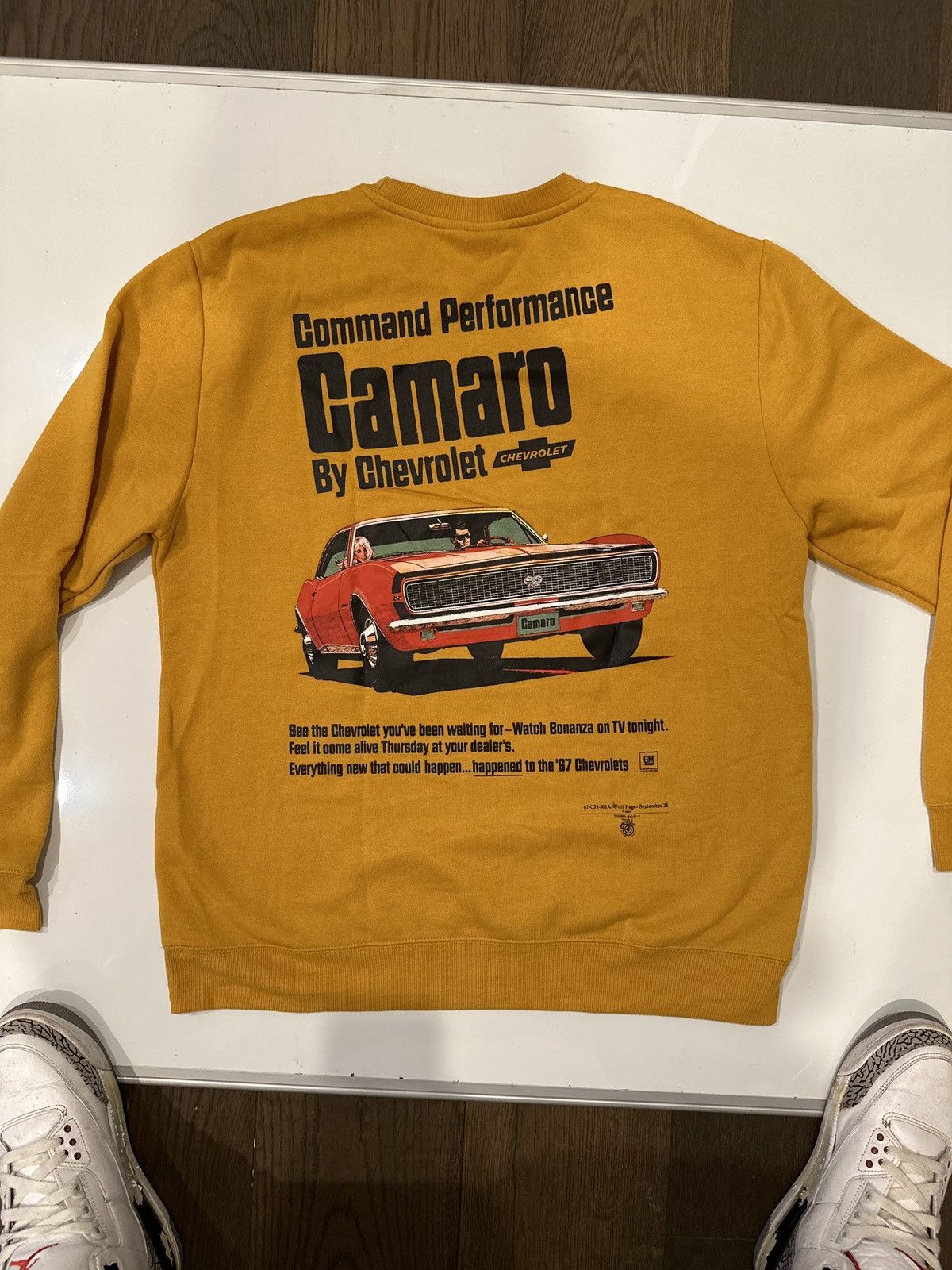 Chemistry × Urban Outfitters Camaro Chevrolet Sweater Size US L / EU 52-54 / 3 - 1 Thumbnail