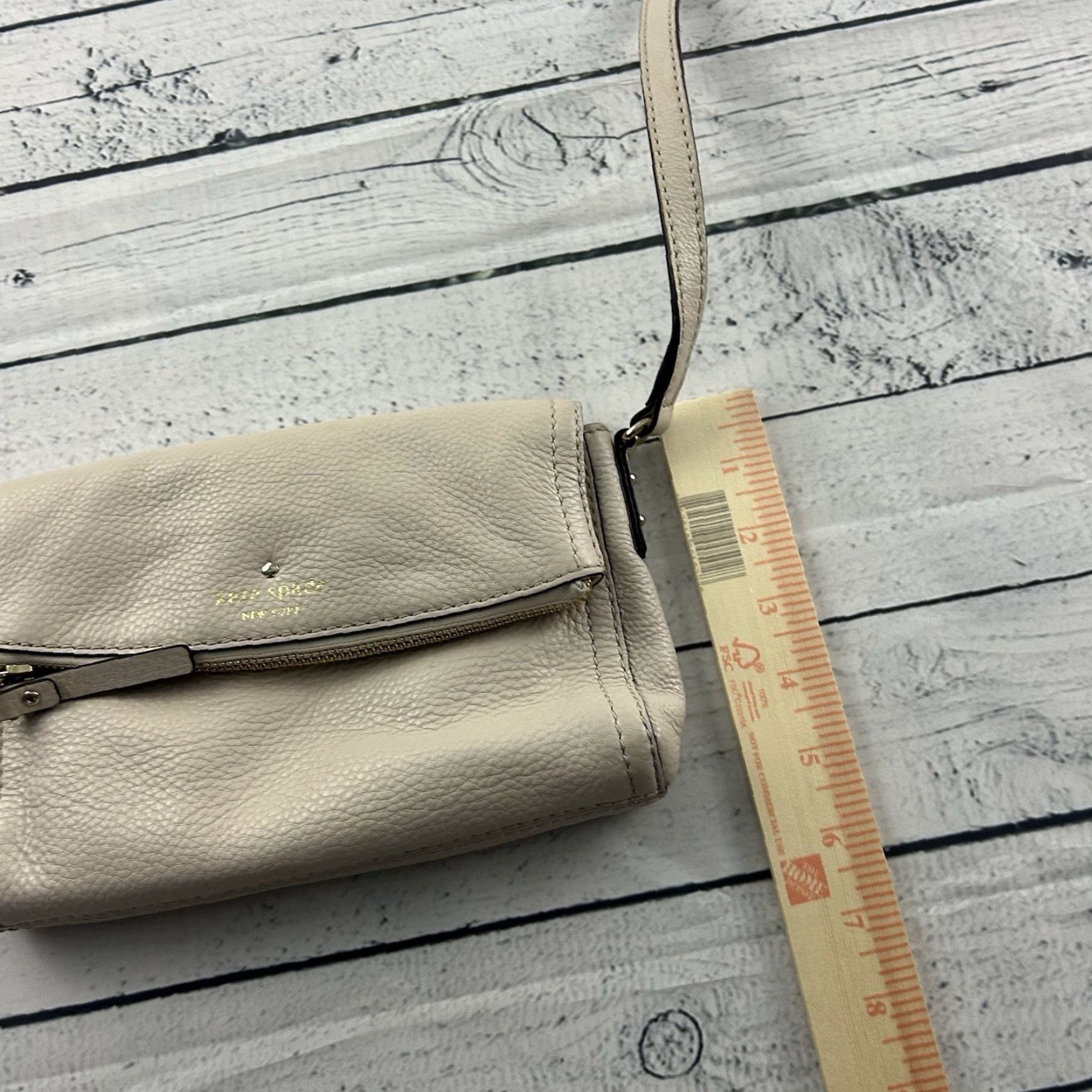 Vintage VINTAGE Kate Spade Crossbody Over The Shoulder Purse Cream Size ONE SIZE - 5 Thumbnail