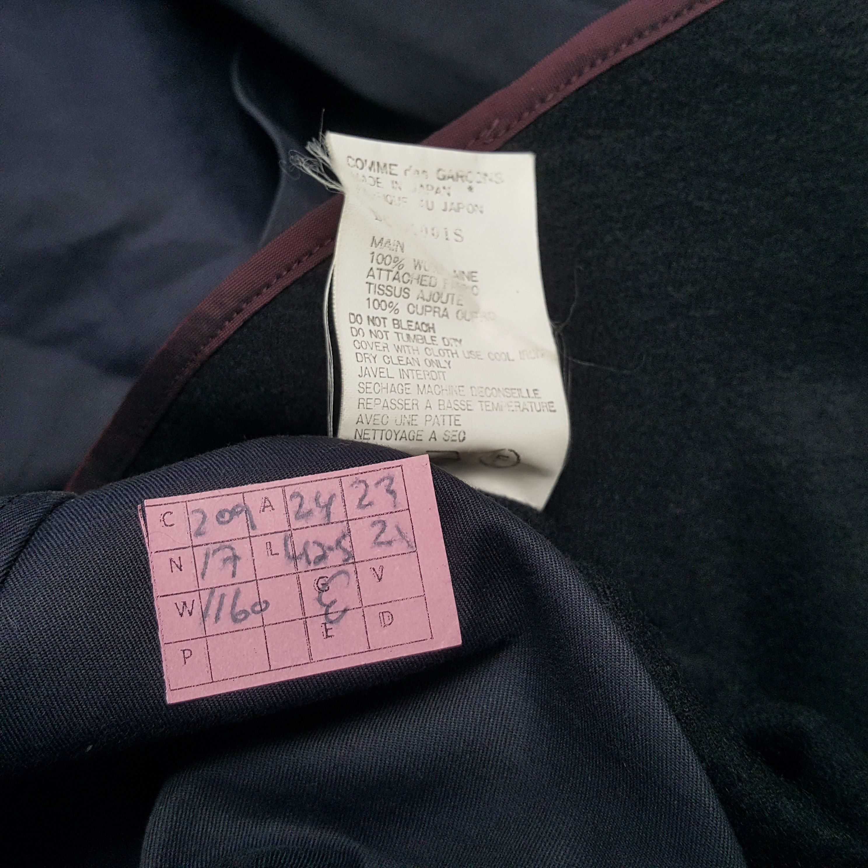 Comme des Garcons Homme Deux × Japanese Brand × Vintage COMME DES GARCONS HOMME DEUX Long Coat Jacket Size US L / EU 52-54 / 3 - 6 Thumbnail