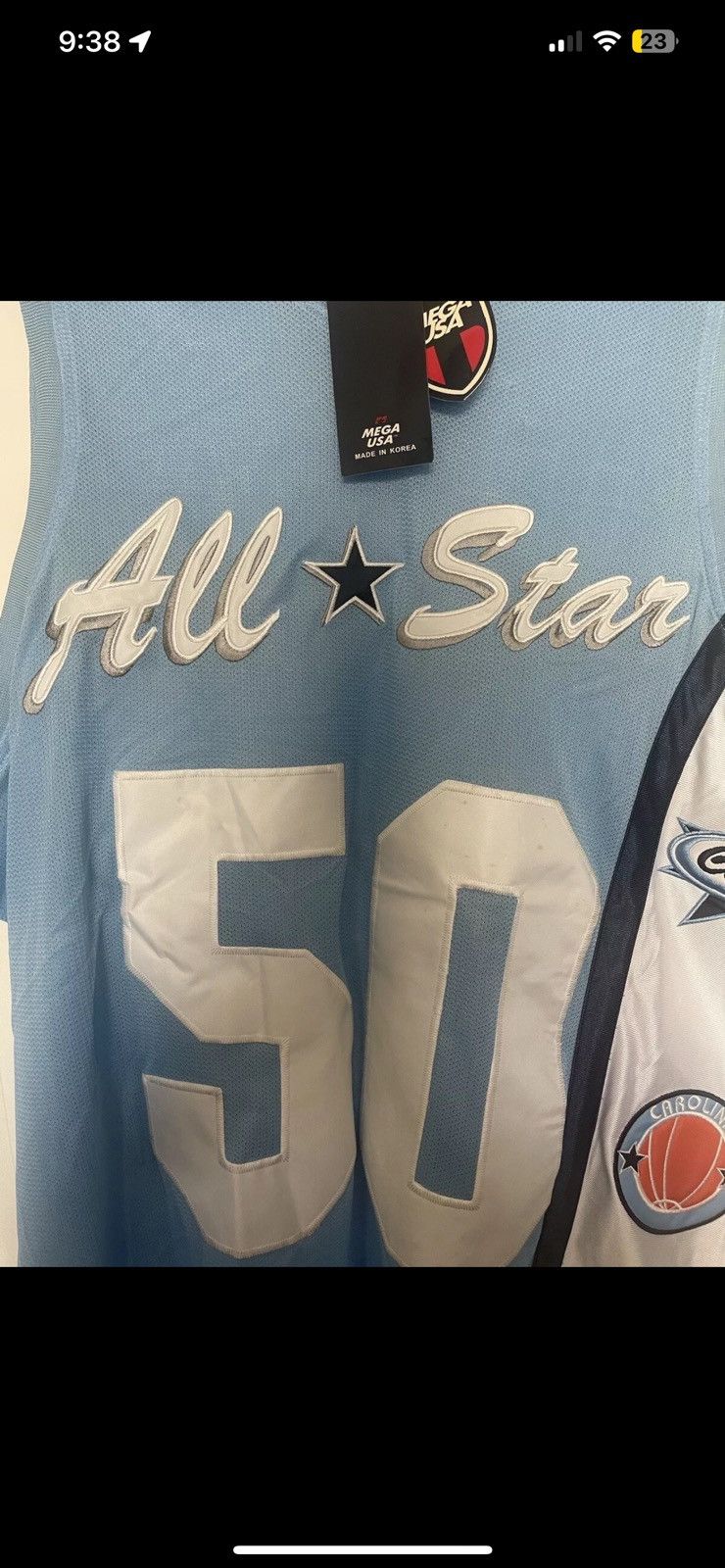 Vintage BK Bucker Men's Tank Top Jersey Carolina All Stars Size US XXL / EU 58 / 5 - 2 Thumbnail
