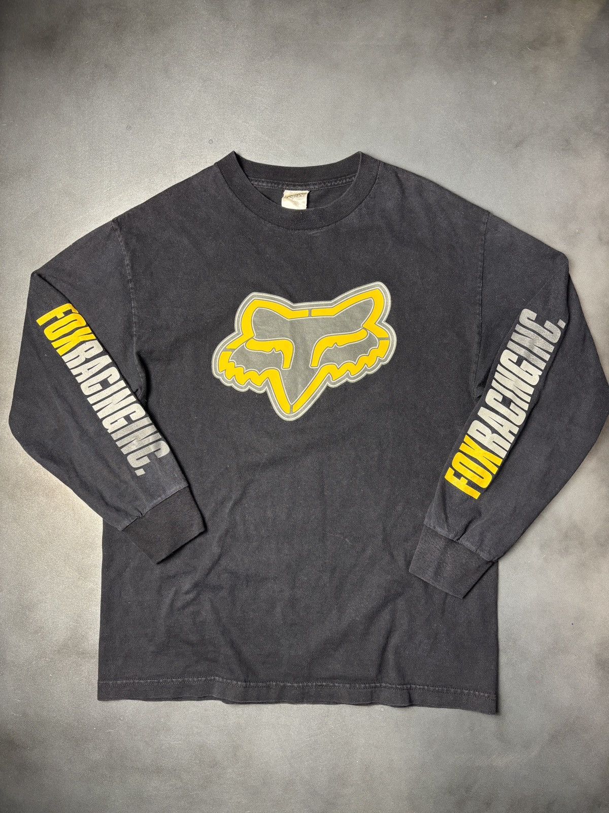 Fox Racing × Vintage Vintage Fox Racing Long Sleeve Moto Shirt 90s Fox Head BMX Size US M / EU 48-50 / 2 - 10 Thumbnail