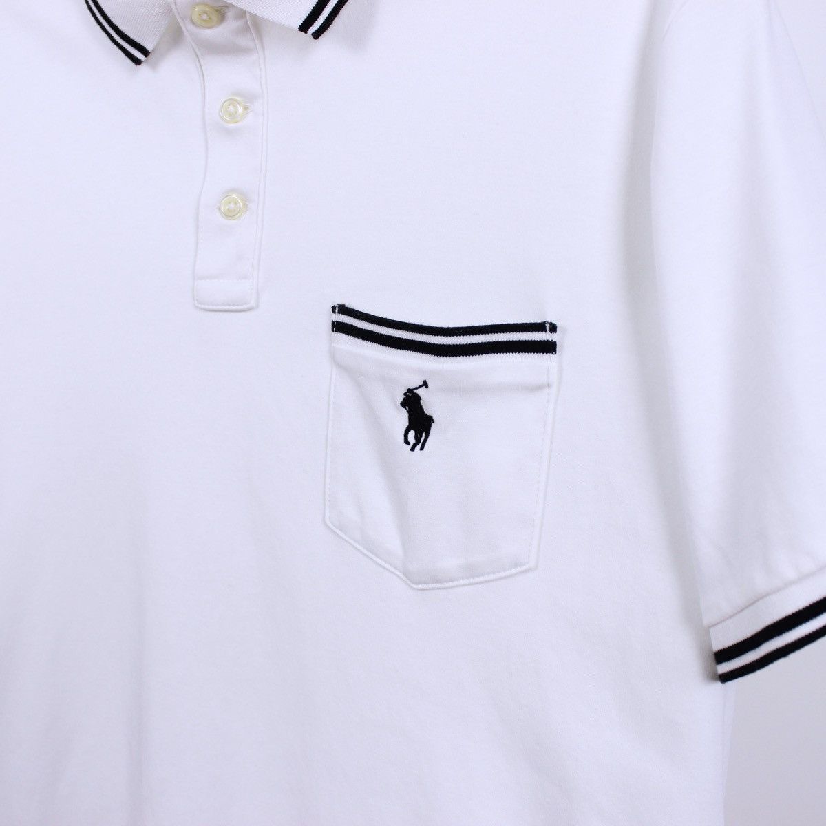 Polo Ralph Lauren Polo Ralph Lauren Short Sleeve Polo Size US L / EU 52-54 / 3 - 3 Thumbnail