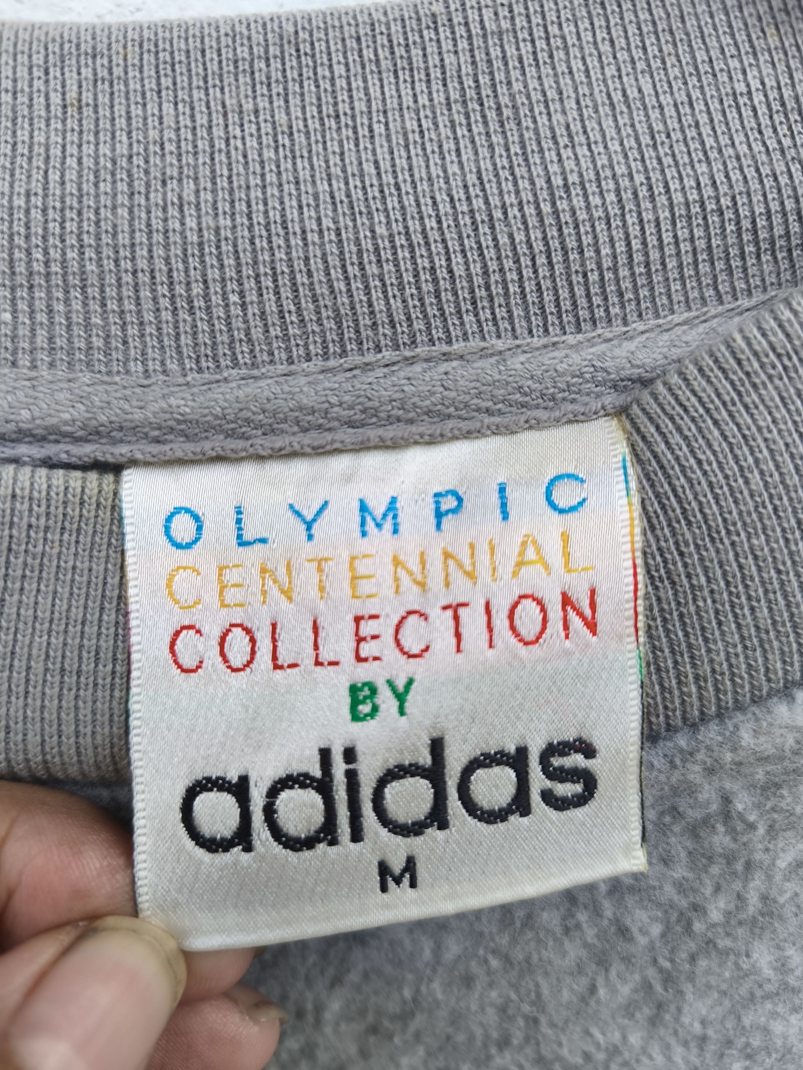 Adidas 80s Vintage Olympic Centennial Collection Adidas sweatshirt Size US L / EU 52-54 / 3 - 17 Thumbnail