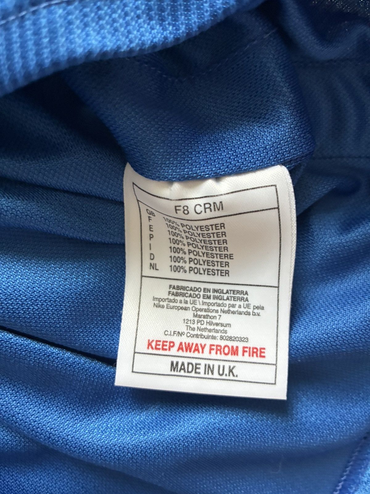 Nike 1998 Italy Home Jersey Size US L / EU 52-54 / 3 - 6 Thumbnail