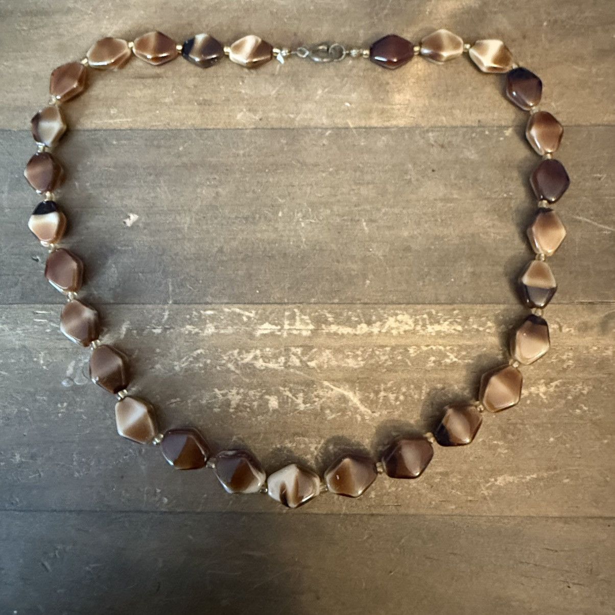 Vintage Vintage Tiger’s eye bead necklace Size ONE SIZE - 3 Thumbnail