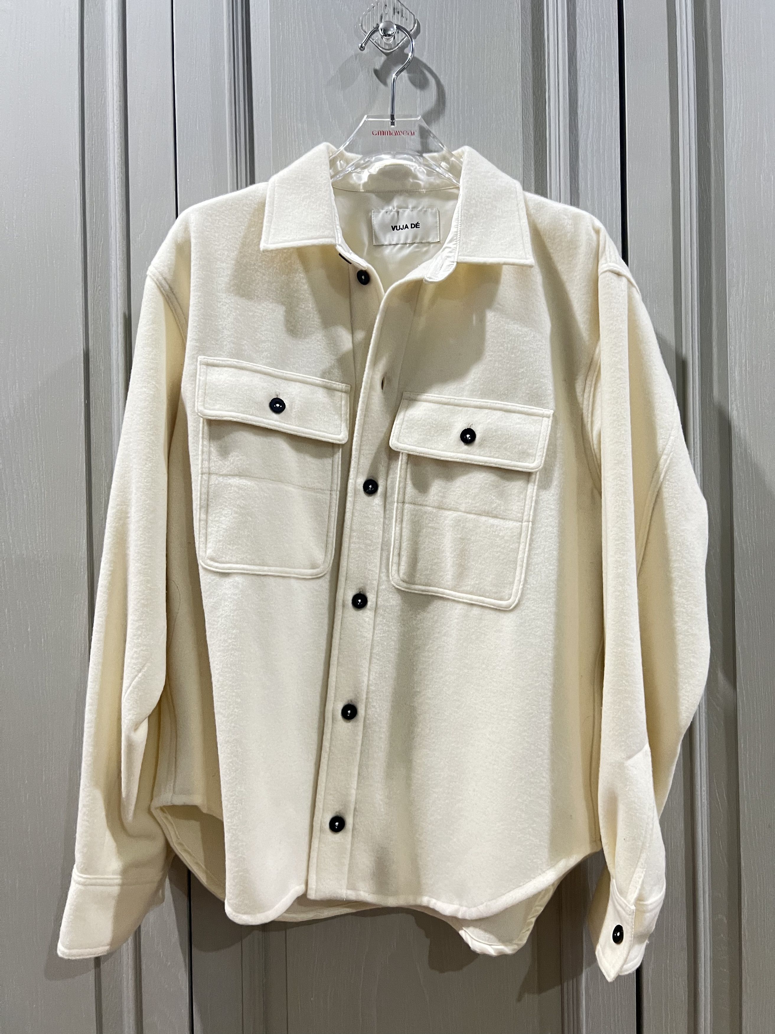 Vuja De MODERATO WOOL OVERSHIRT Size US M / EU 48-50 / 2 - 3 Thumbnail