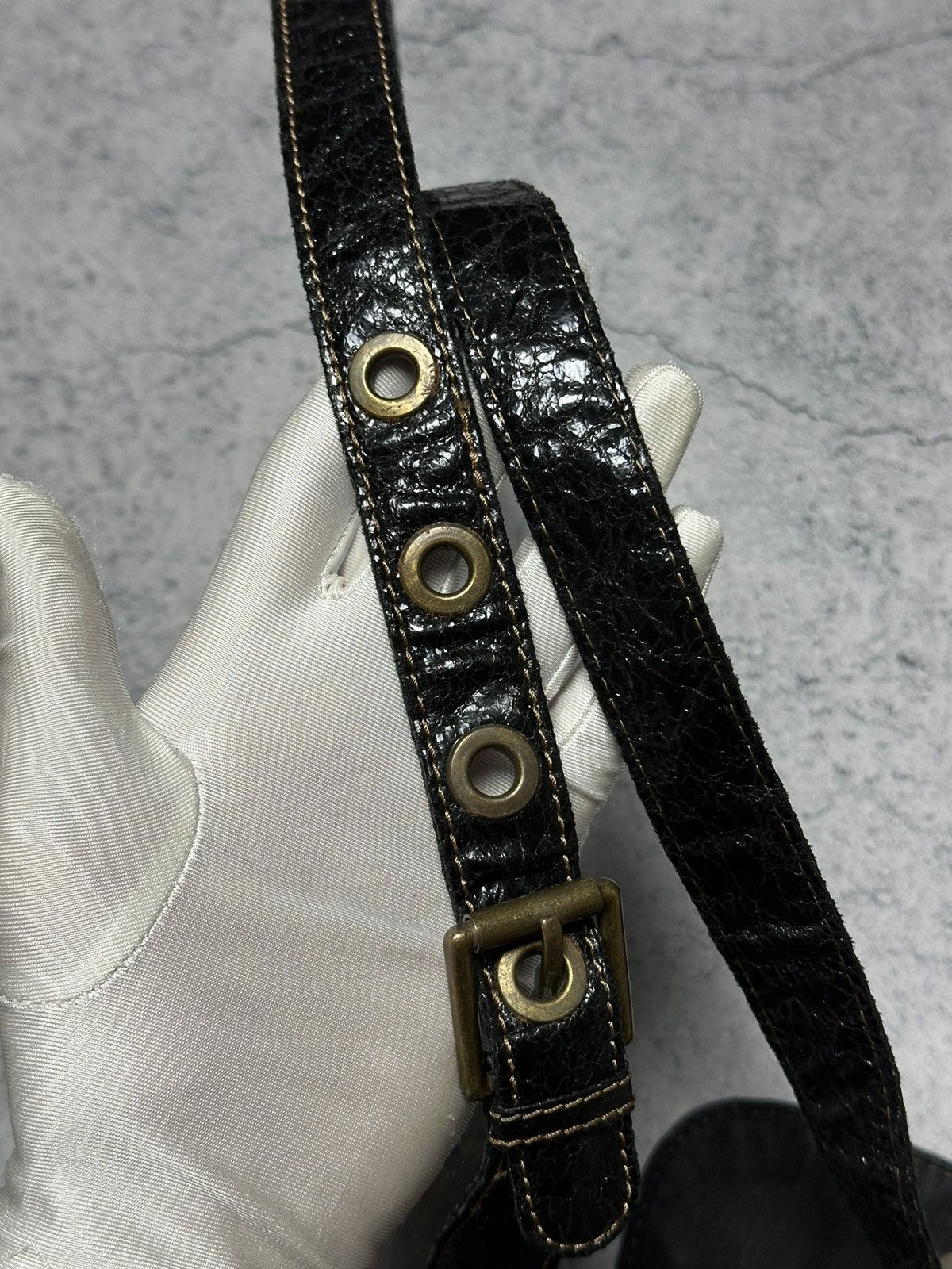 Guess Vintage Guess Y2K Denim Shoulder Crossbody Mini Bag Size ONE SIZE - 8 Thumbnail
