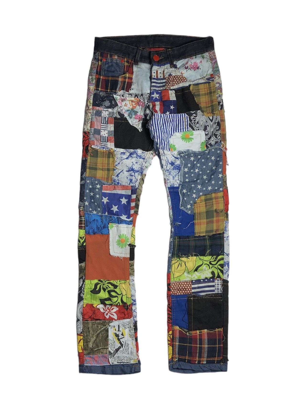Japanese Brand BeiPa 1971 patchwork jeans Size US 28 / EU 44 - 1 Thumbnail