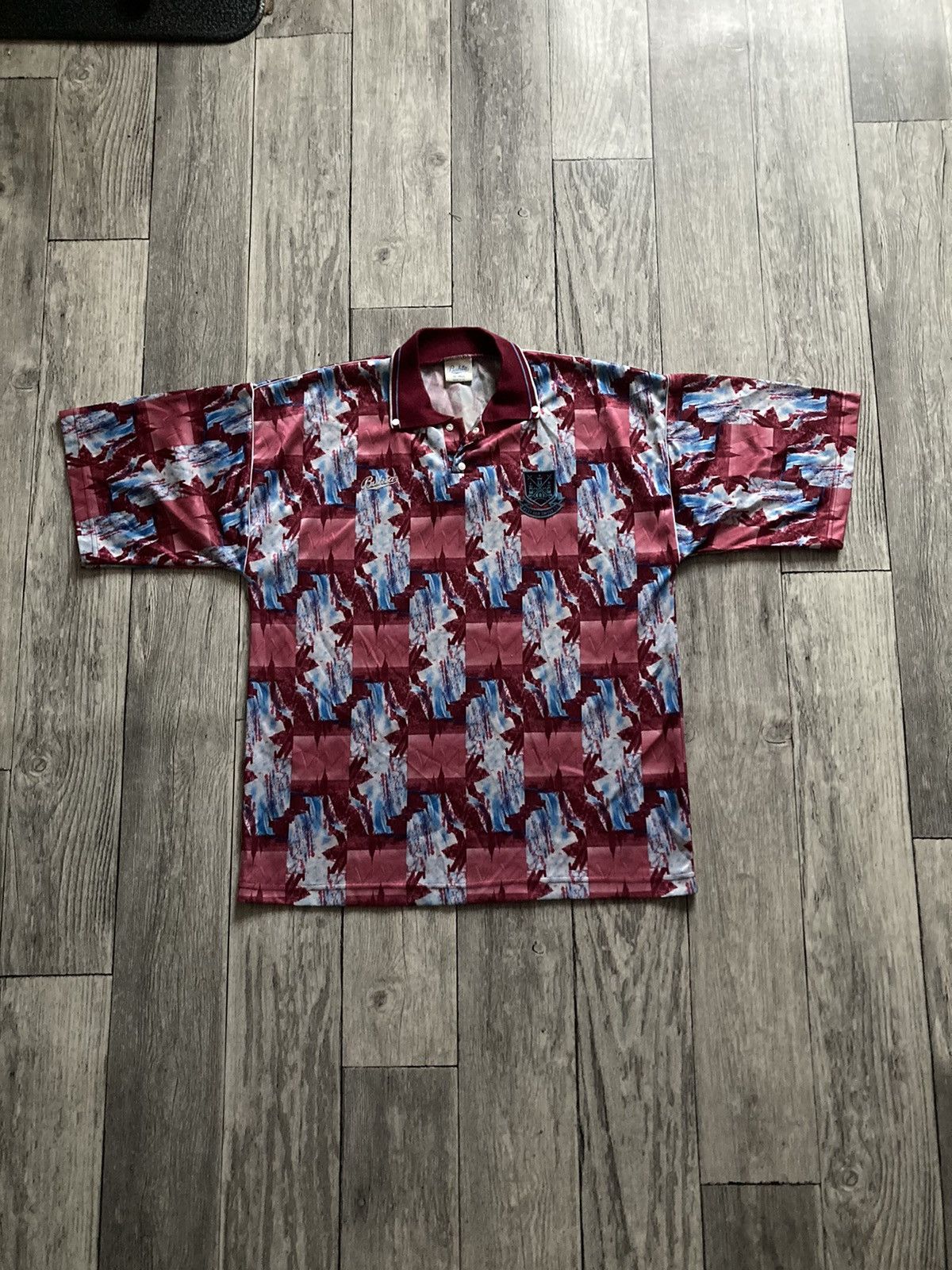 Other Vintage 91/92 bukta west ham united soccer football Jersey Size US XL / EU 56 / 4 - 2 Thumbnail