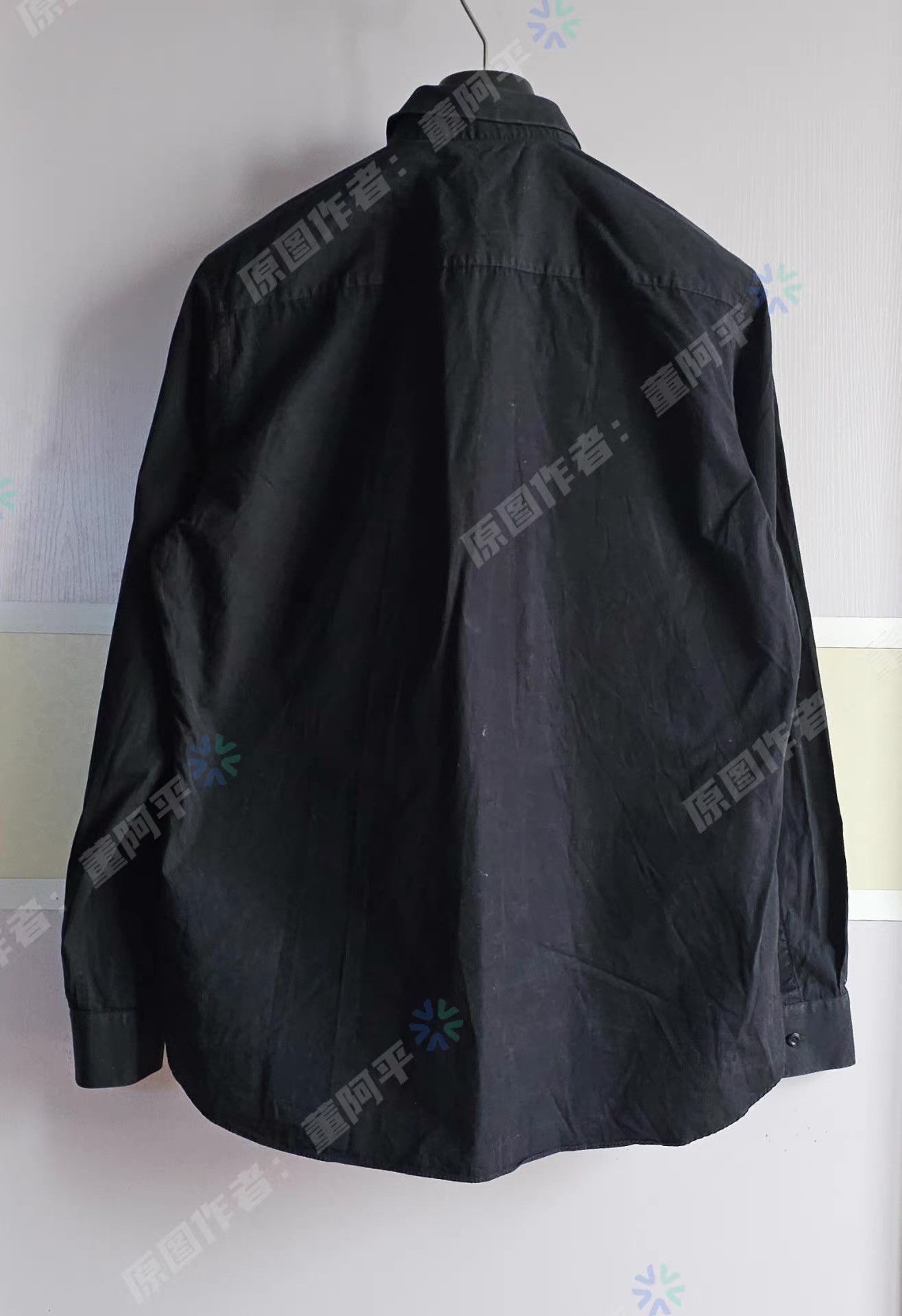 Givenchy Givenchy black embroidered letter long-sleeve shirt Q4 Size US M / EU 48-50 / 2 - 4 Thumbnail