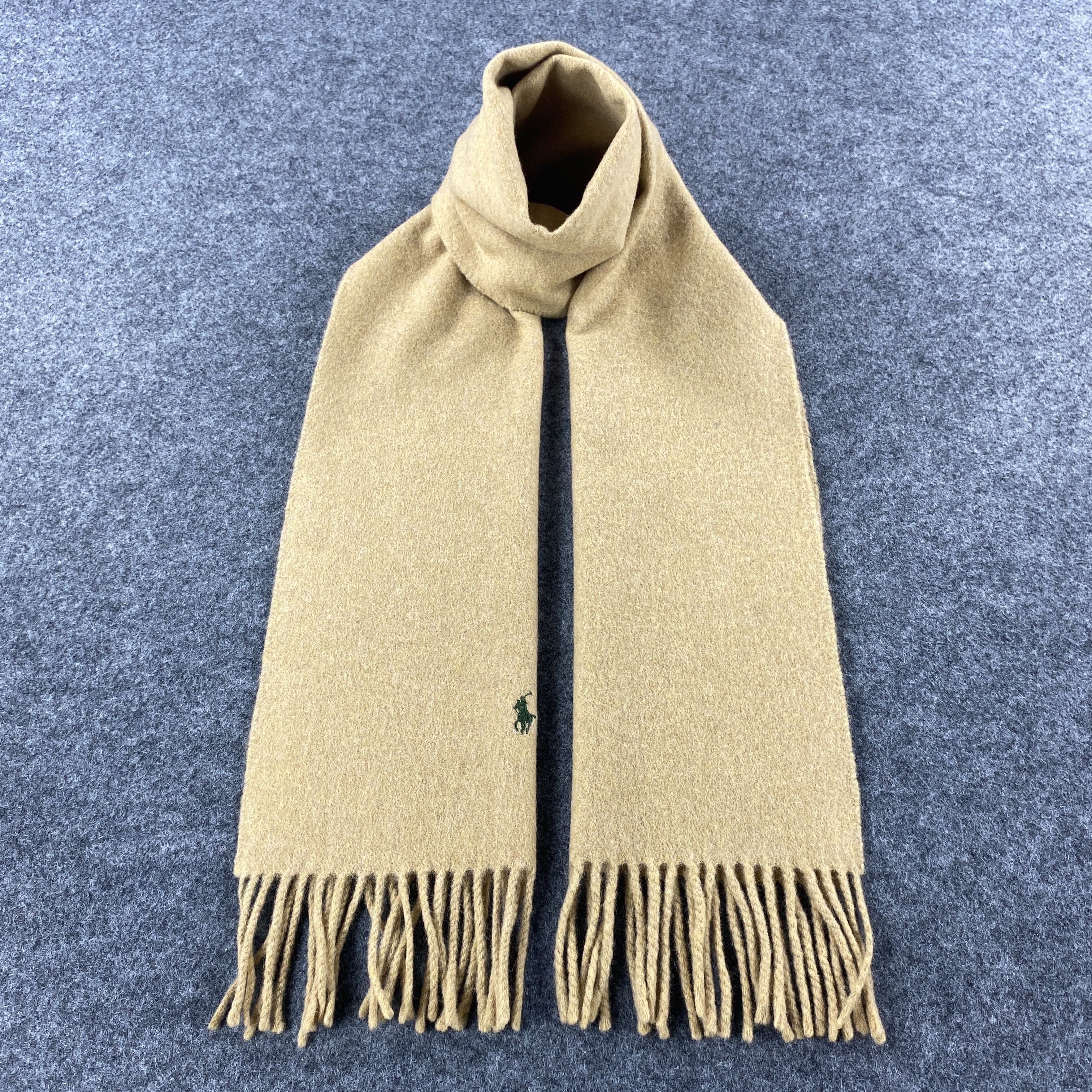 Polo Ralph Lauren × Vintage Polo Ralph Lauren Scarf # Muffler # Neckwear # D498 Size ONE SIZE - 1 Thumbnail