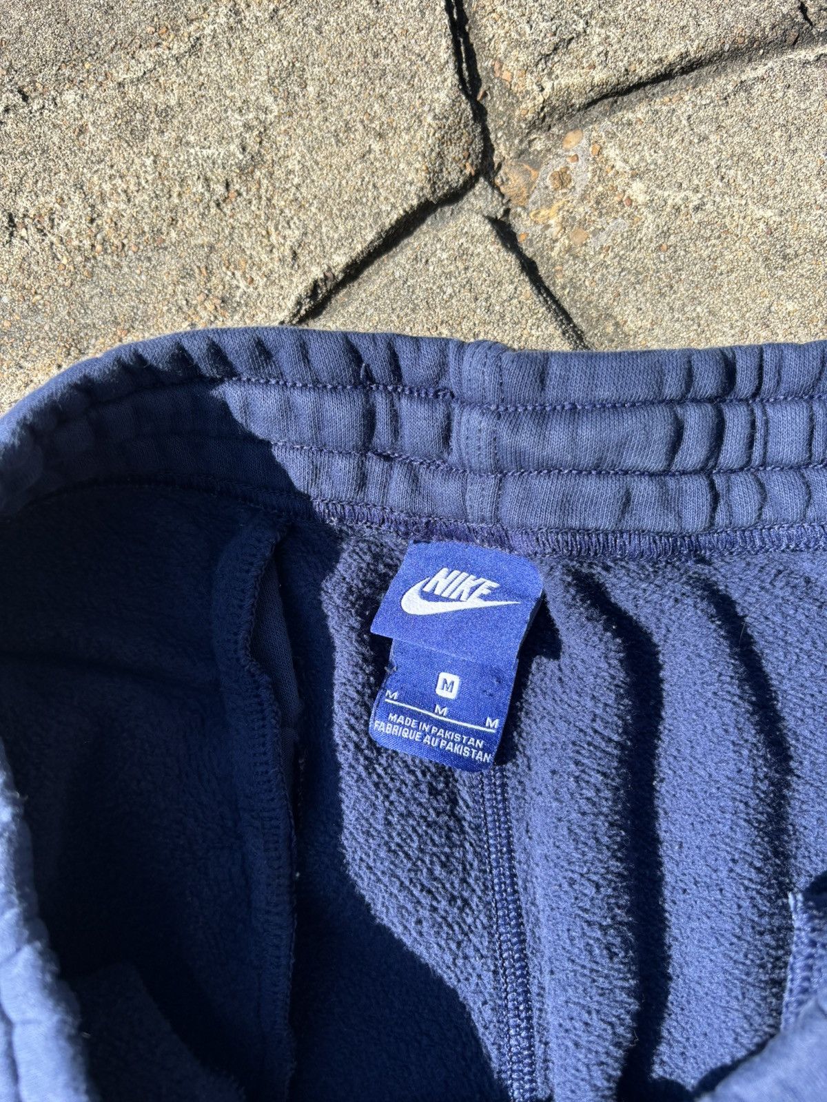 Nike × Vintage Y2K Nike Tapered Fit Navy Joggers Size US 36 / EU 52 - 4 Thumbnail