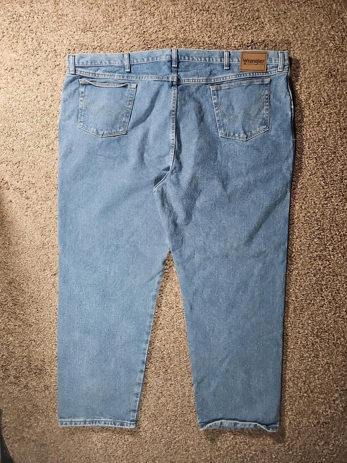 Wrangler Wrangler Rugged Wear 52x30 Blue Jeans Size US 44 / EU 60 - 5 Thumbnail